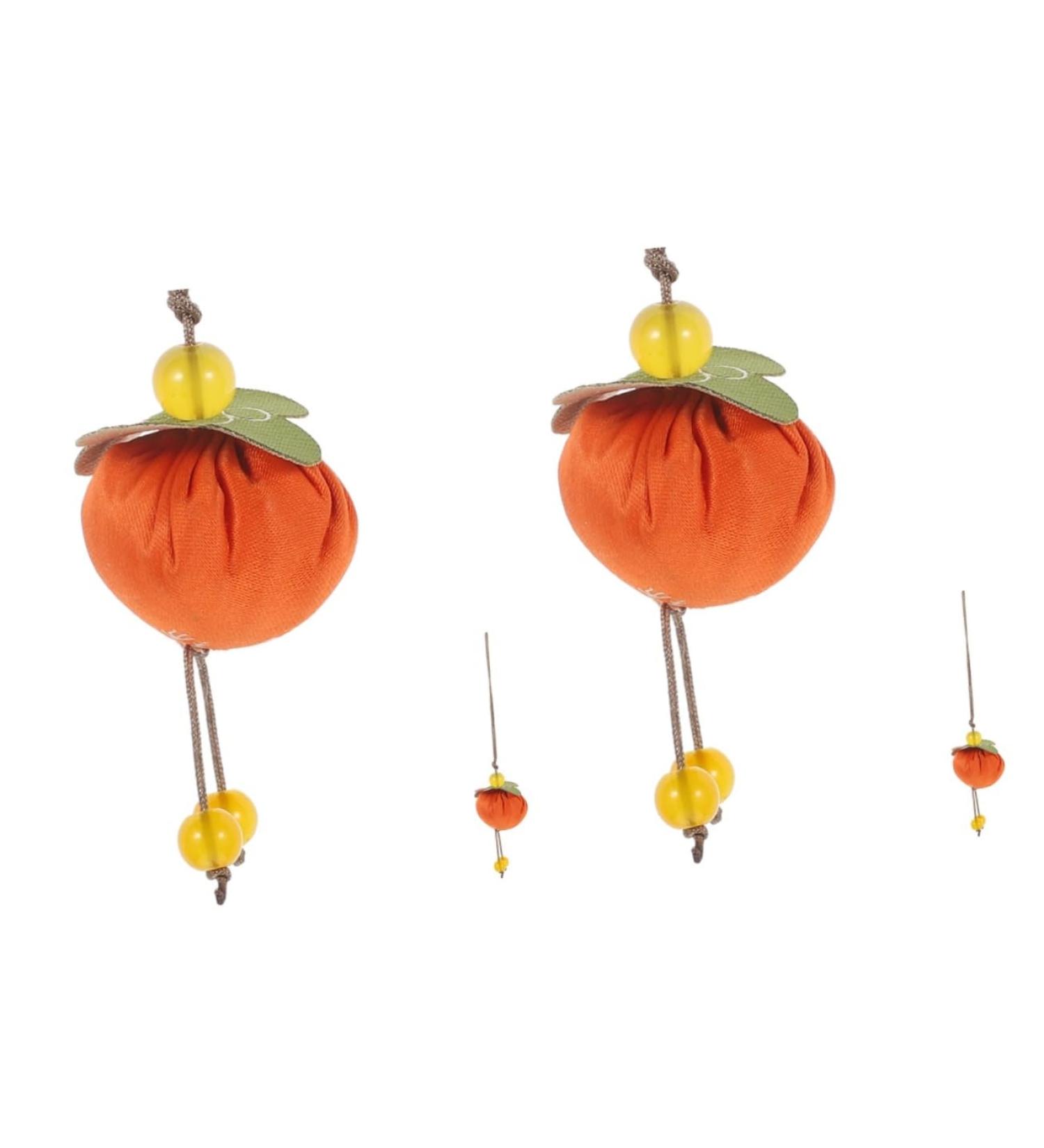 Amosfun 2pcs Persimmon Sachet Exquisite Sachet Bag Ornament Necklace Locket Window Decorations Face Powder - Buy Online on GoSupps.com