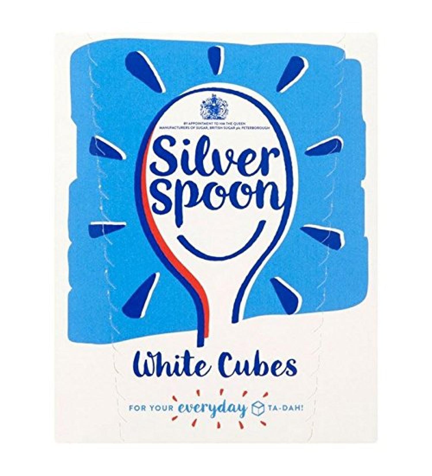 Silver Spoon White Sugar Cubes 500g (Pack of 4)
