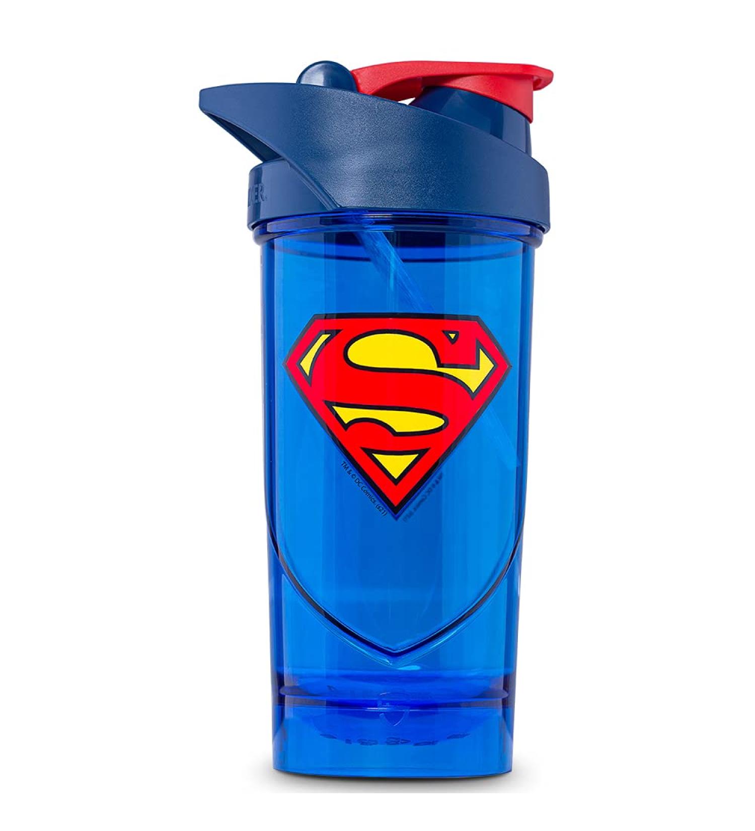 Shieldmixer Hero Pro Classic Shaker - 700ml BPA-Free Protein Shaker Bottle - Blue Gym Accessories for Fitness & Nutrition - Buy Online on GoSupps.com