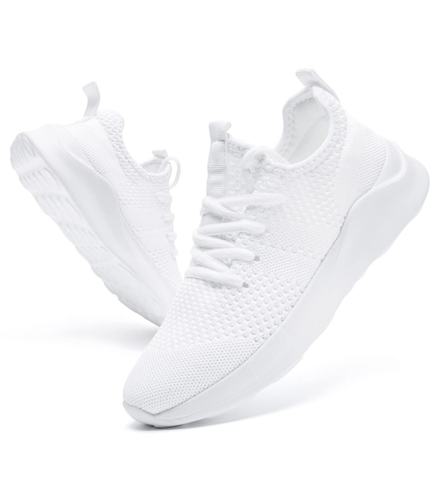 Women s Lightweight Breathable Sneakers | CAIQDM Sports & Running Shoes in White - EU Size 39 - Buy Online on GoSupps.com