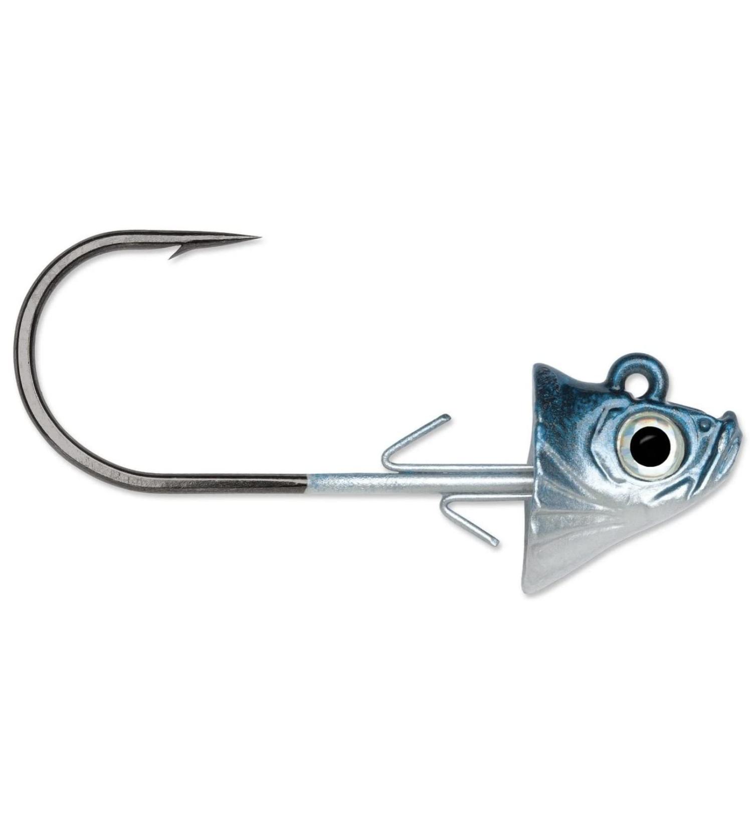 VMC Swimbait Jig Head Shad 1/4 oz - 3/0 Hook - 3 Pack | Premium Fishing Tackle - Buy Online on GoSupps.com