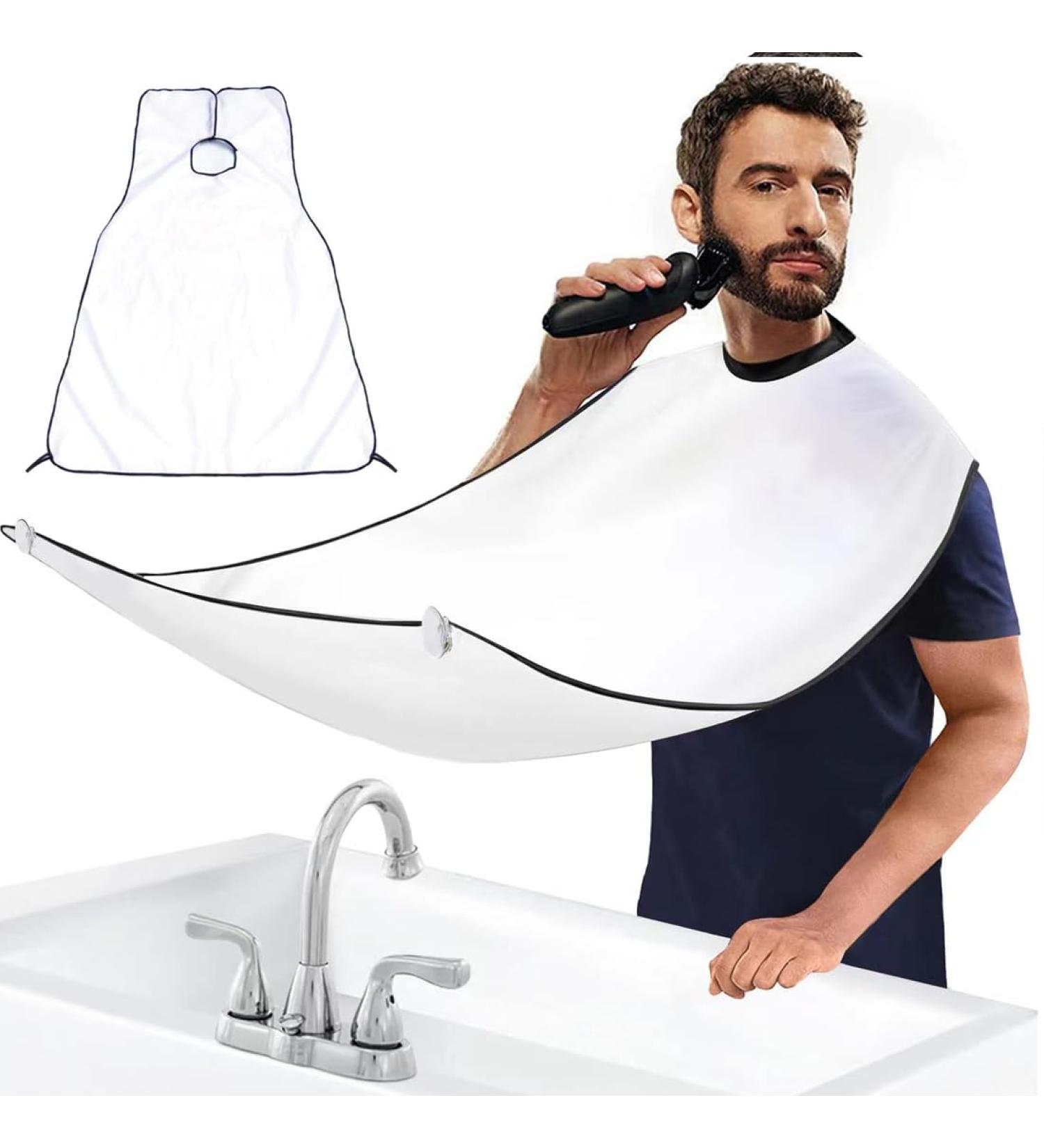 Eihi Beard Apron - Non-Stick Shaving Cloak with Suction Cups | Ideal Gift for Men - Buy Online on GoSupps.com