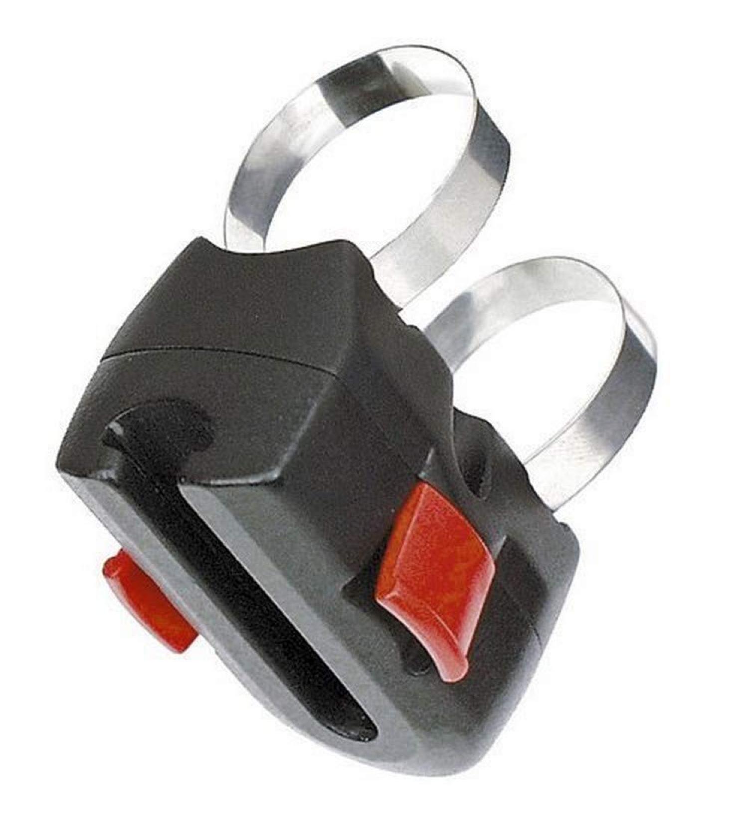 Rixen and Kaul KlickFix Frame Adapter with U-Lock Holder - Black One Size | International Shipping Available - Buy Online on GoSupps.com