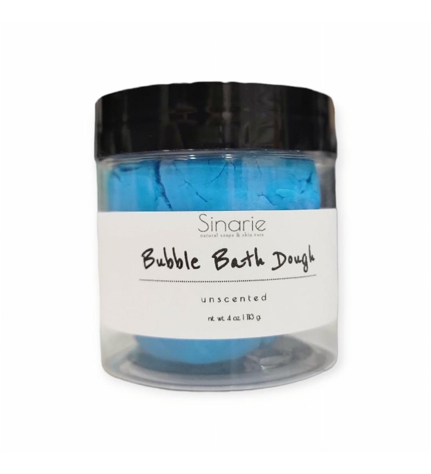 Bubble Bath | Bubble Bath Dough | Bath Melts | Bath Dough | Bubble Bath Colors | Sensitive Skin | Fun for Kids | Bubble Bath Fun | Soap Dough (Tea Tree Blue 4 oz.)