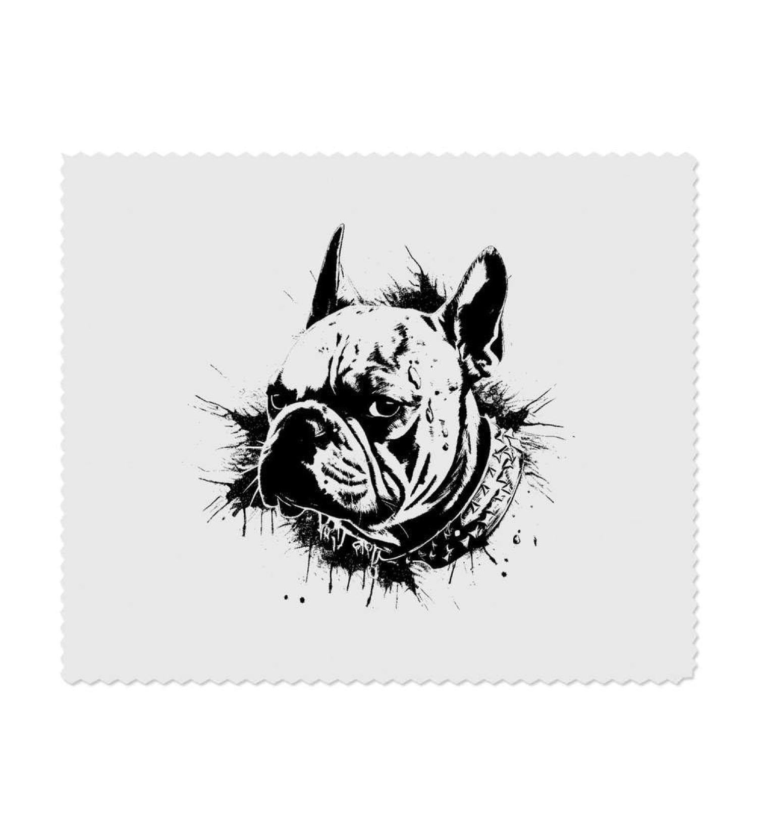 Buy 2 x 'Bulldog' Microfiber Lens/Eyeglass Cleaning Cloths - International Shipping Available - Buy Online on GoSupps.com