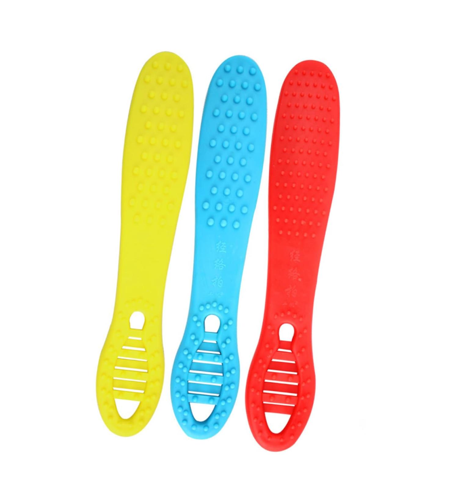 Lurrose Portable Massage Roller - Silicone Acupuncture Massage Tool for Spa Relief | International Shipping Available - Buy Online on GoSupps.com