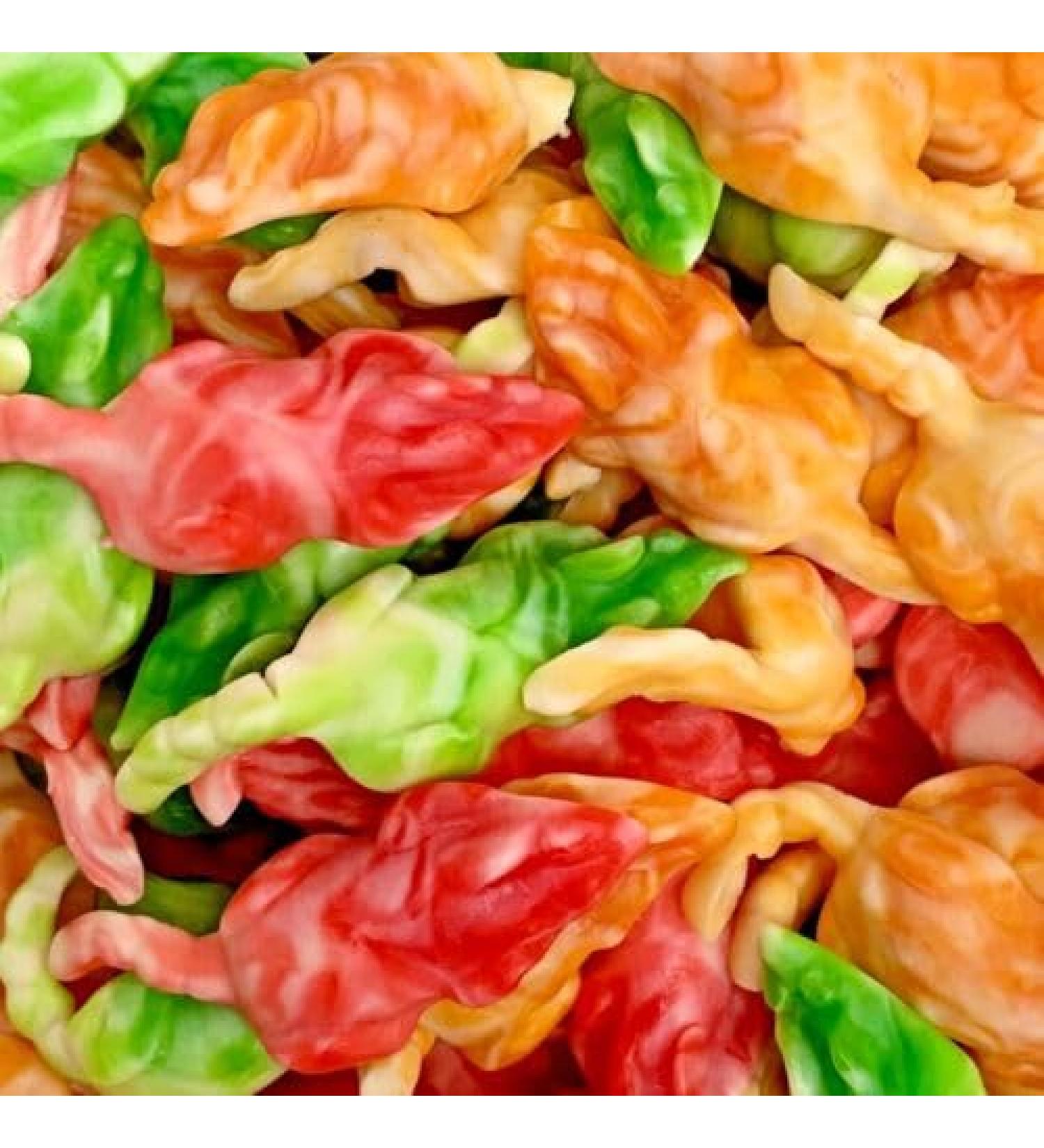 Jelly Swirly Mice Gummy Sweets - 1KG - Halloween Sweets - Coloured Mouse Shaped Sweets