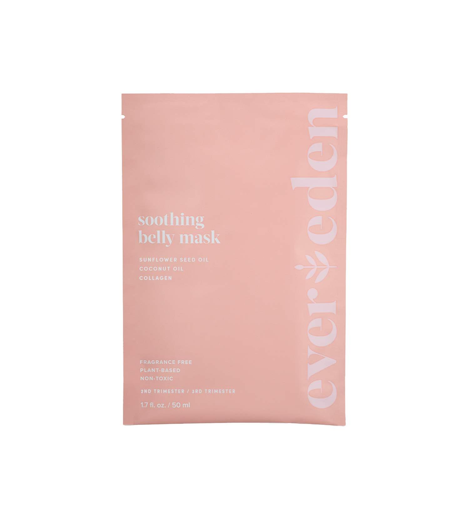Evereden Soothing Belly Mask for Stretch Marks - 2nd/3rd Trimester | Natural Pregnancy Skincare | Non-toxic & Fragrance Free - 1.7 Fl Oz - Buy Online on GoSupps.com
