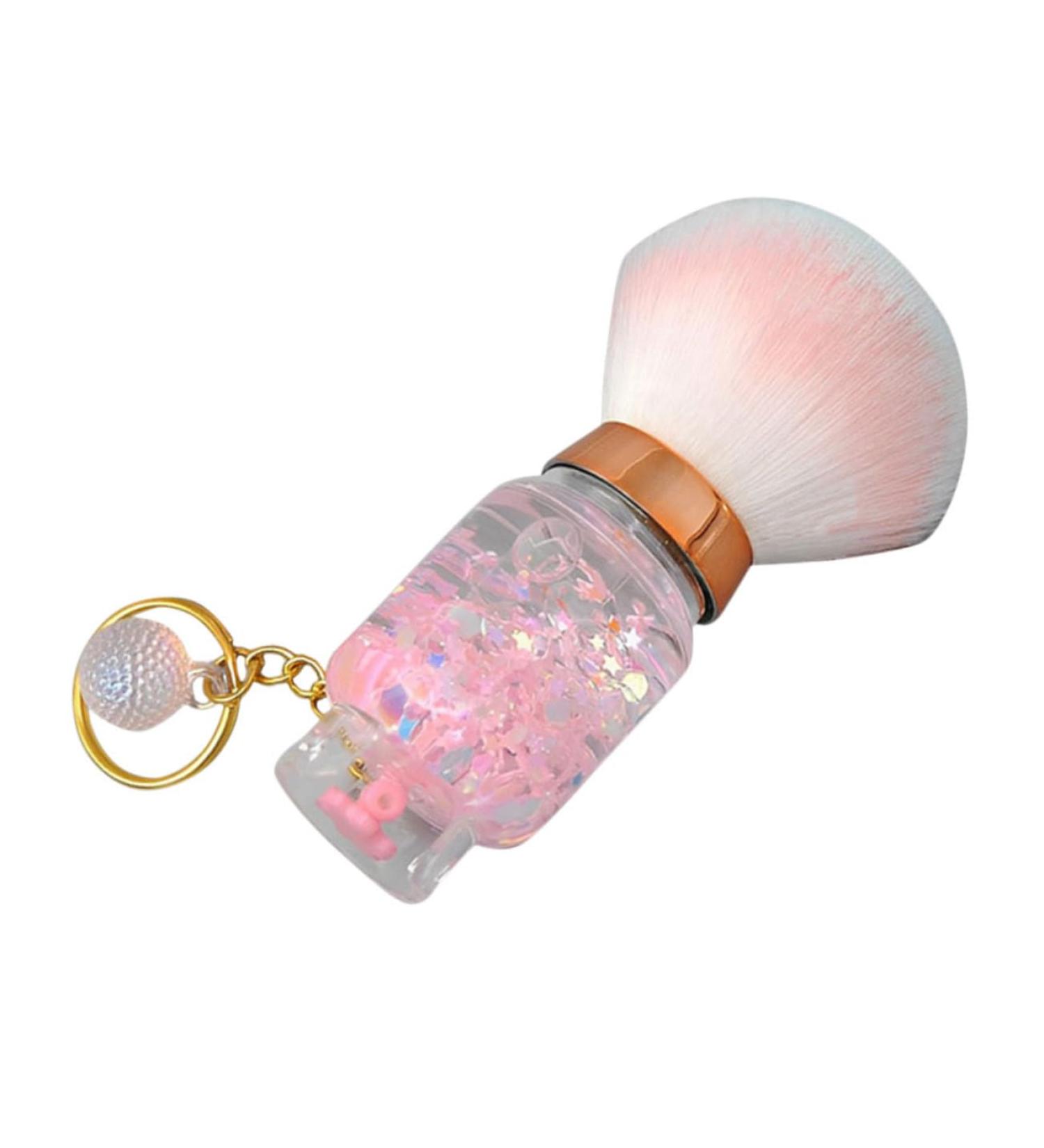 PLAFOPE Nail Dust Brush Women Makeup Tools Powder Makeup Brush Makeup Brush for Powder Blush Brush for Women Powder Brush Blush Brush for Cheeks Facial Makeup Brush Cosmetics Tools 9.00X3.50X3.50CM Pink - Buy Online on GoSupps.com