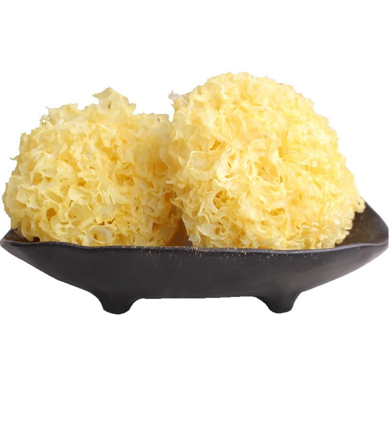 Zercumm Single Large Flower Tremella a Kind of Semi-Transparent White Fungus Independent Pack 1*5 Flower White Fungus Independent Packaging Dry Goods Tremella Non-Tremella - Buy Online on GoSupps.com