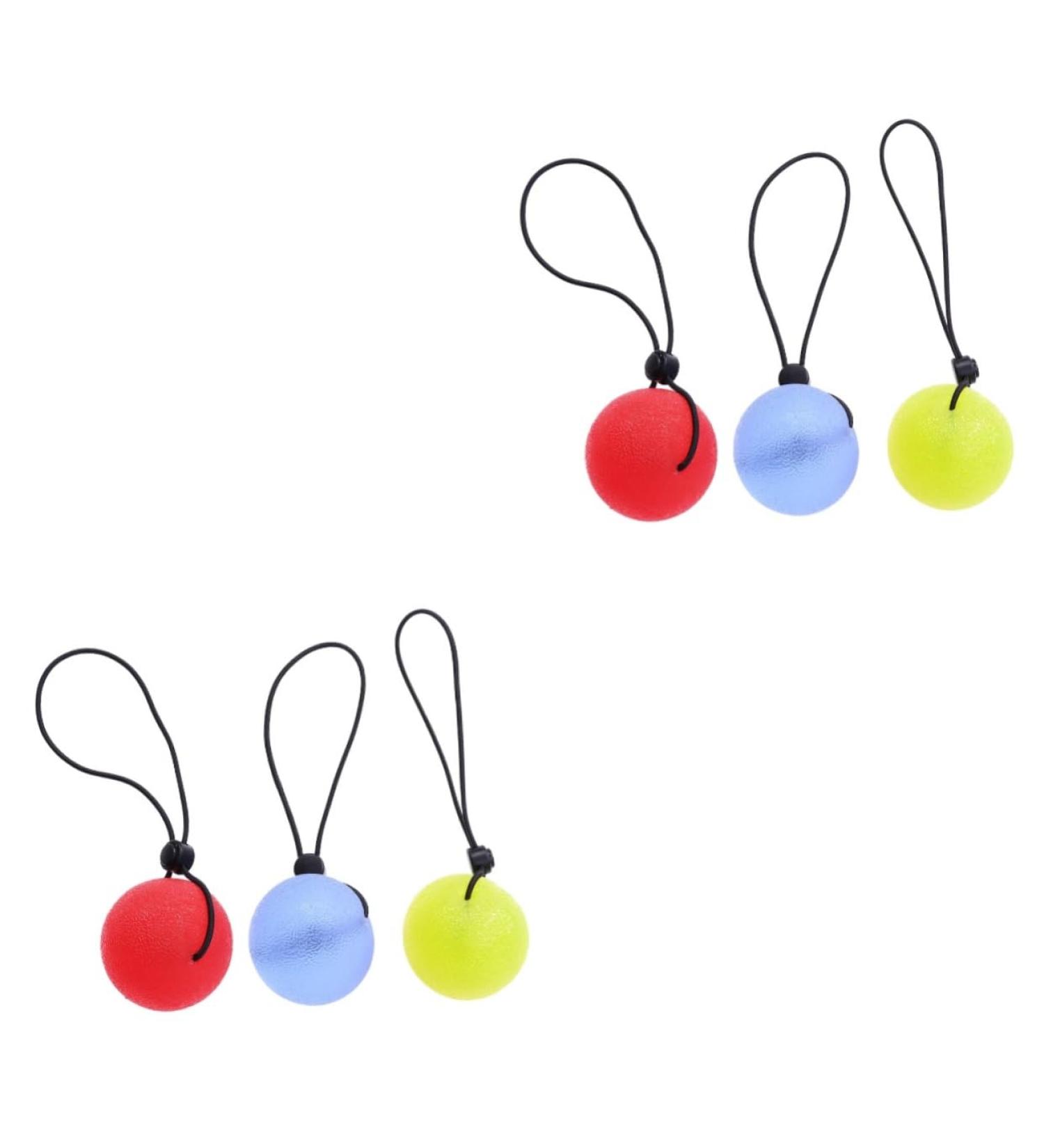 Buy PartyKindom 6 Pcs Grip Strengthening Squeezeballs Powerball Exercise for Fitness & Training | International Shipping Available - Buy Online on GoSupps.com