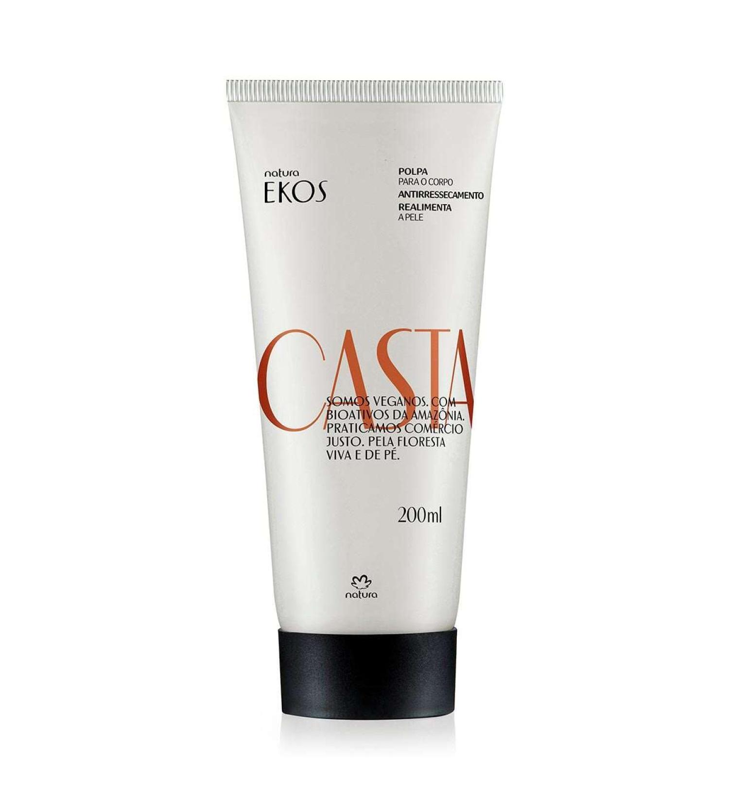 natura - Linha Ekos (Castanha) - Polpa Hidratante Corporal 200 Ml - (Ekos (Brazilian Nut) Collection - Body Moisturizing Pulp 6.76 Fl Oz)