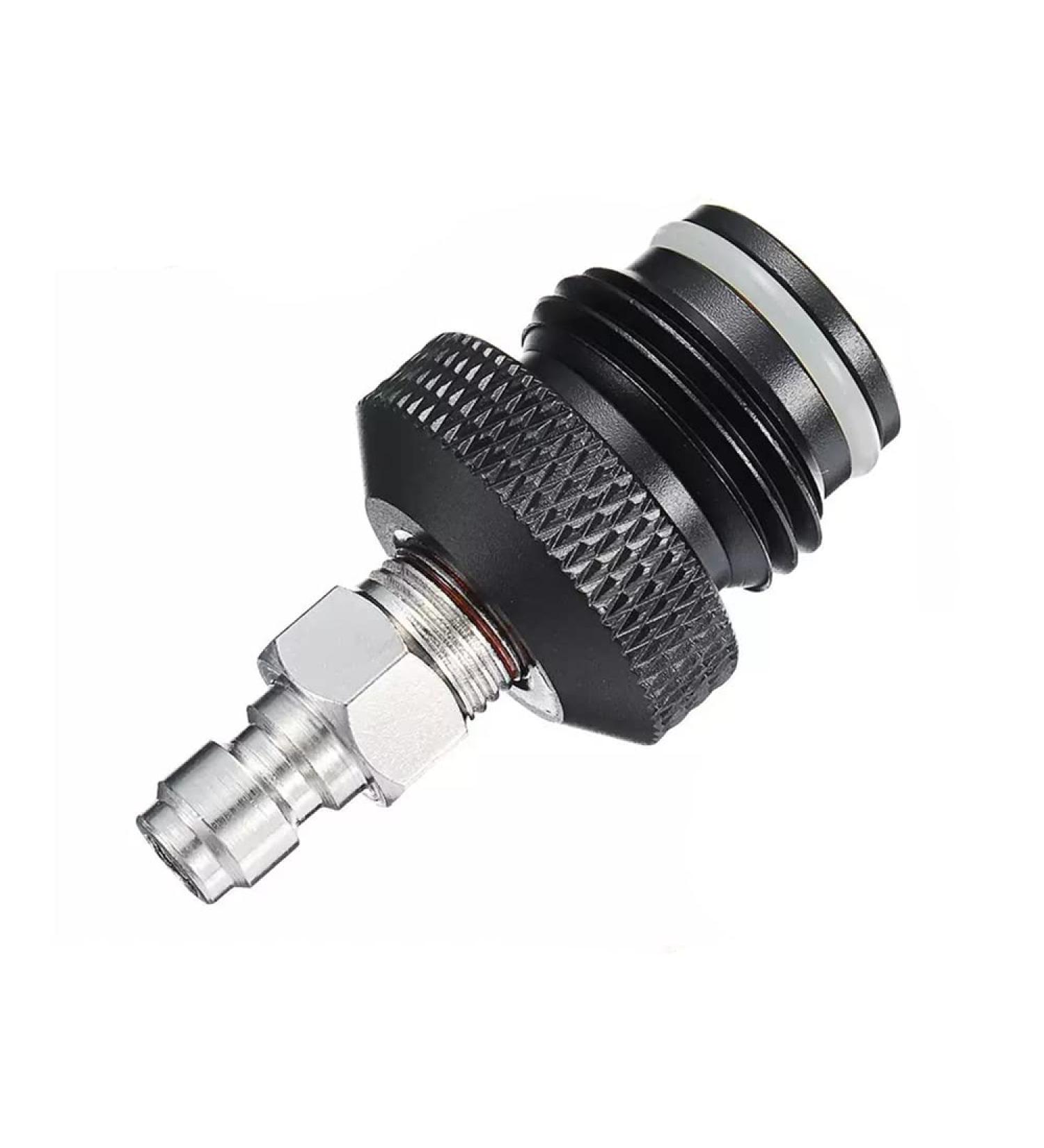 Manloney LLC Universal Paintball Remote Coil ASA Adapter with Foster Quick-Disconnect Nipple - G 1/2 Male to 8mm Male - Buy Online on GoSupps.com
