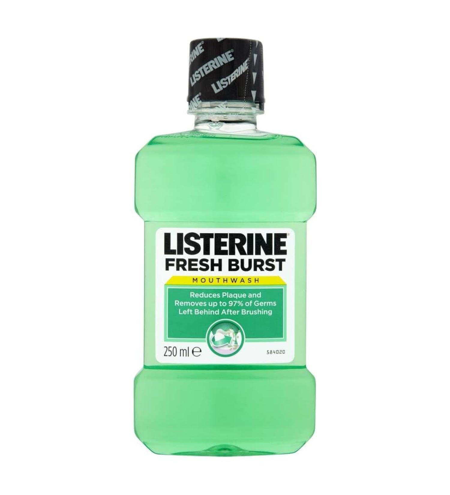 Buy Listerine Antiseptic Mouthwash Freshburst 250ml - Best International Shipping | Fresh Breath & Oral Care - Buy Online on GoSupps.com