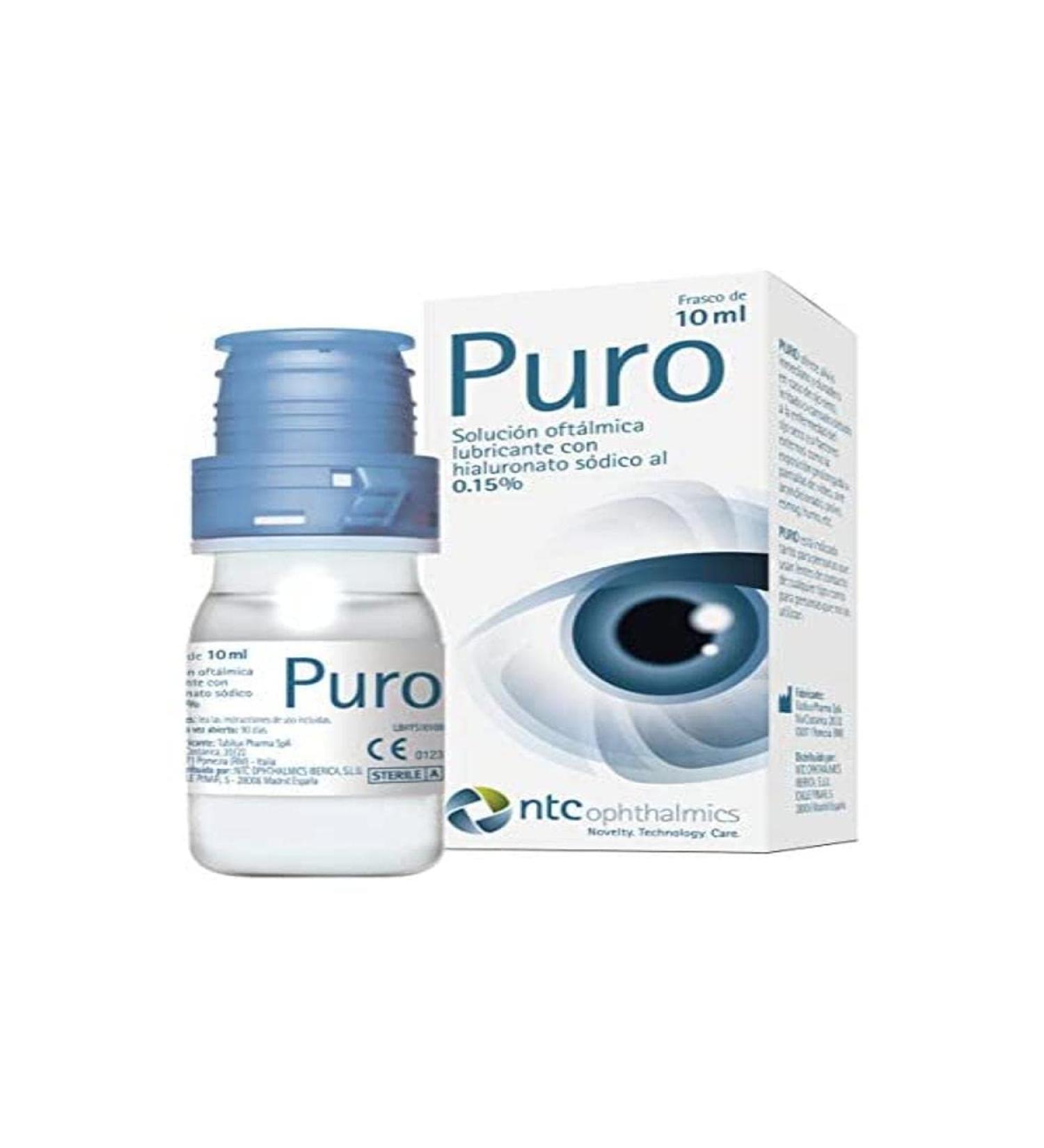 Puro Solucion Oftalm Hialuronato 10ml