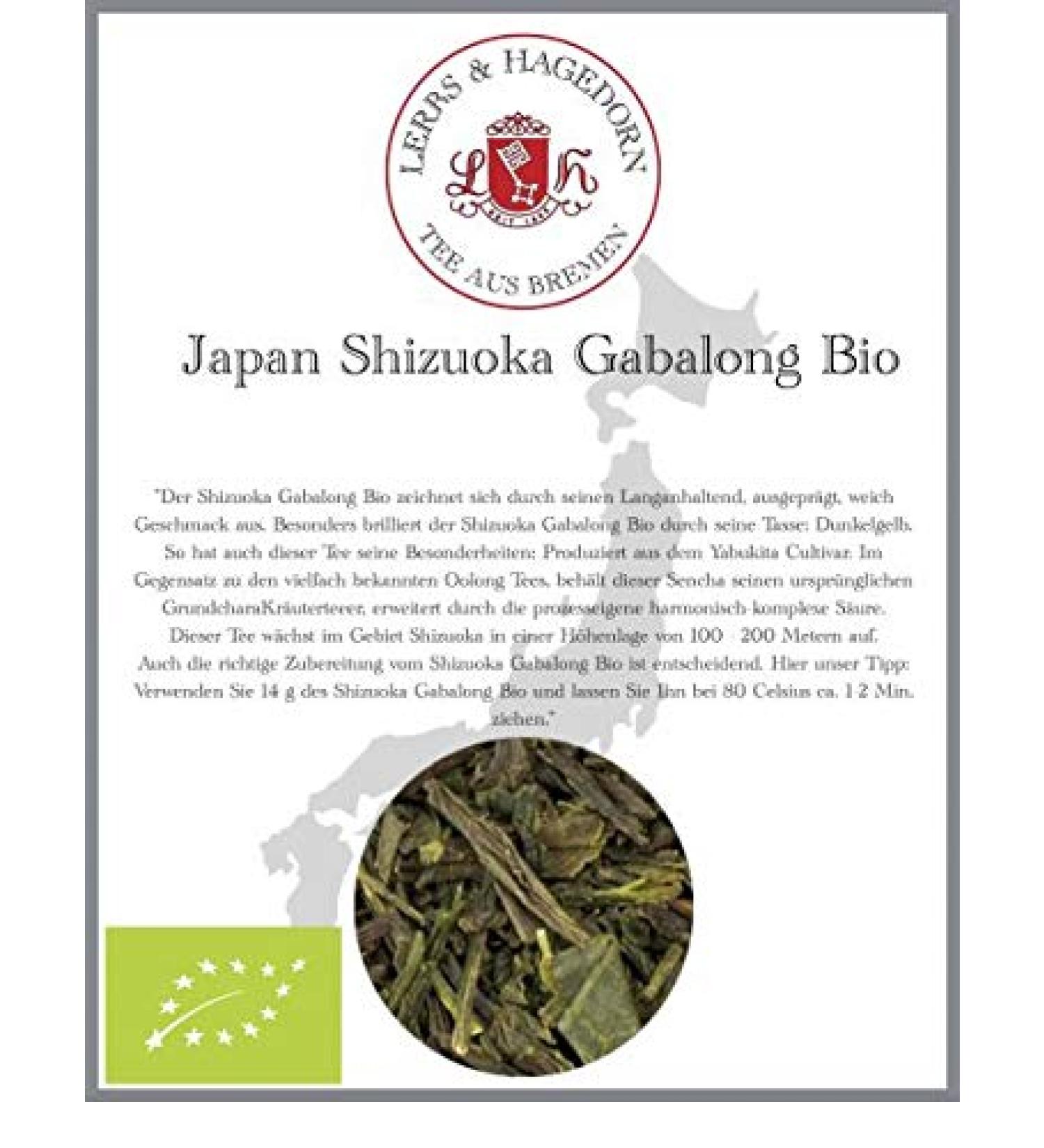  Lerbs & Hagedorn Japan Shizuoka Gabalong Bio 1 kg - Buy Online on GoSupps.com