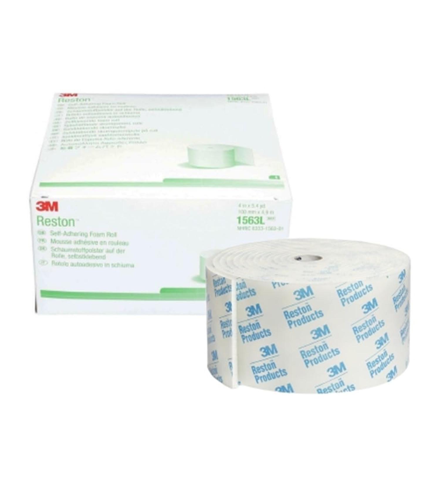 3M Healthcare Reston Self-Adhesive Foam Roll Light Support 4" X 196" (881563L) Category: Specialty Dressings Woundcare Products