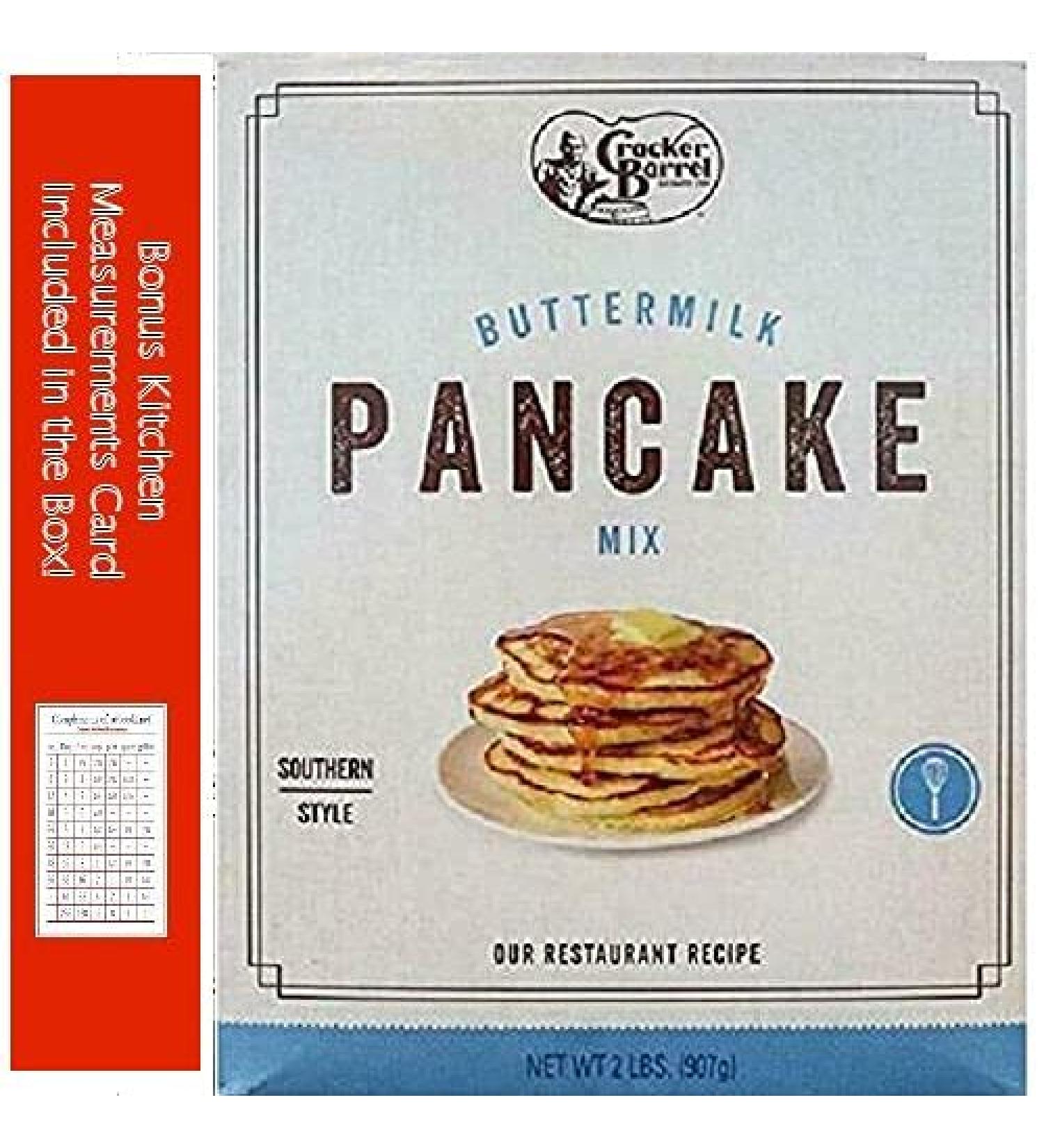 Cracker Barrel Buttermilk Pancake Mix - Large 2 lb Box - Buy Online on GoSupps.com