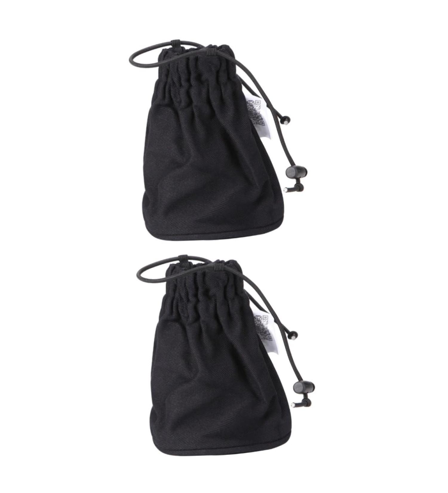 Beavorty 2 Pcs Blow Dryer for Curly Hair Burlap Bags Drawstring Hair Dryer Bag Travel Bag Pocket 13.2*10.3cmx2pcs Blackx2pcs - Buy Online on GoSupps.com