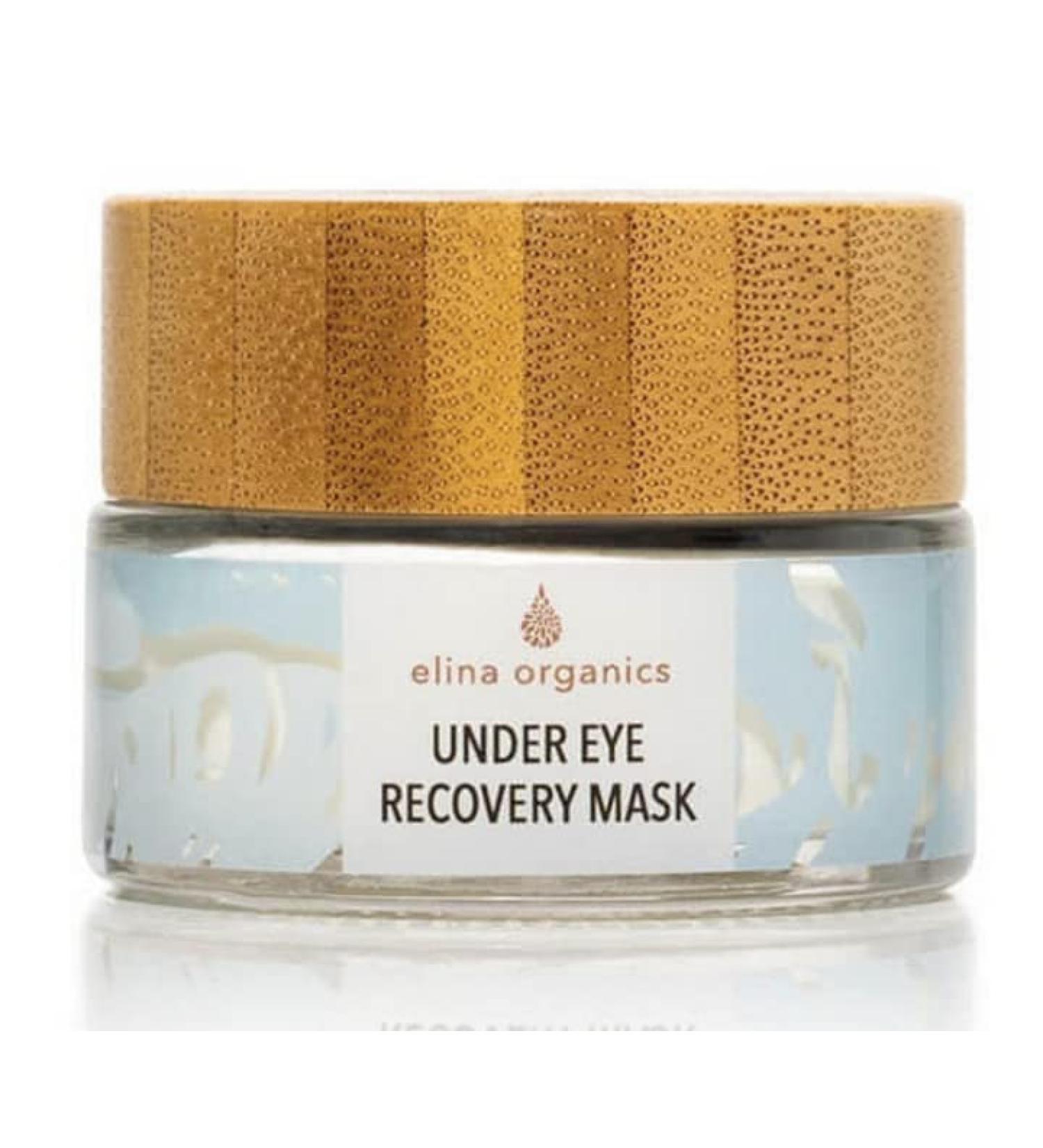Organic Under Eye Recovery Mask 1oz | Reduce Wrinkles, Dark Circles & Puffy Eyes | Collagen & Vitamin C | Holistic Skincare - Buy Online on GoSupps.com