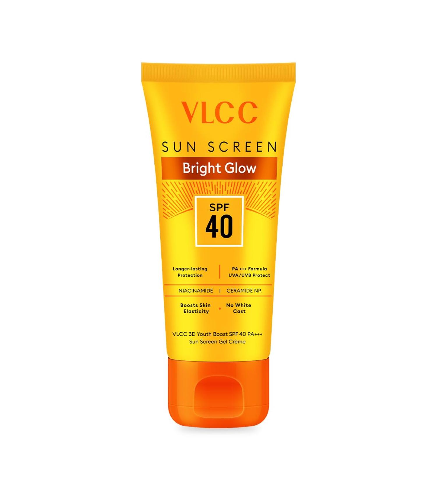 VLCC 3D Youth Boost SPF40 Sunscreen Gel Creme 50g(Ship from India) - Buy Online on GoSupps.com