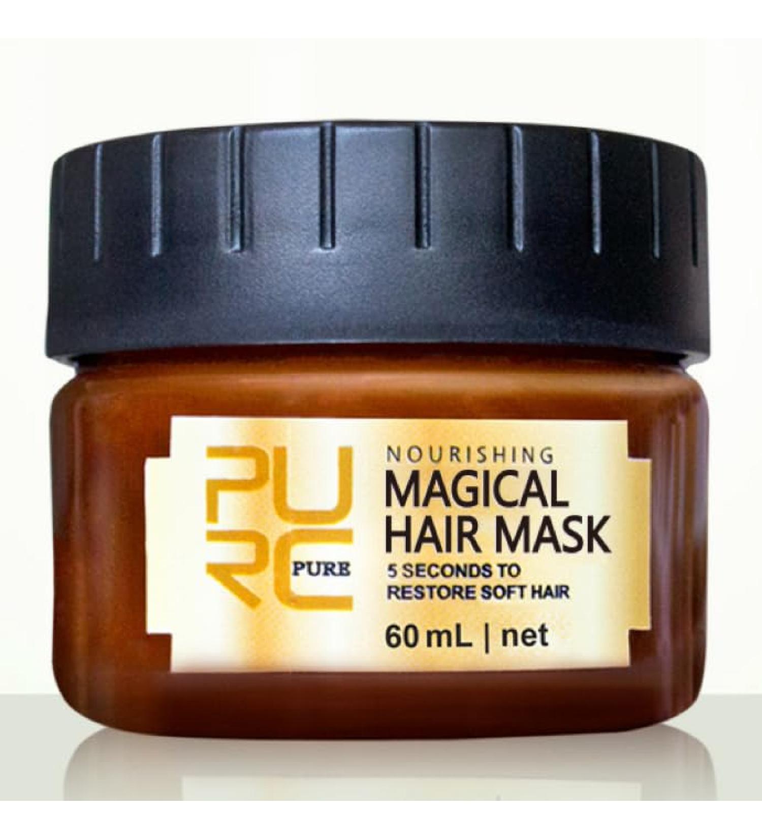 Keratin Hair Treatment-Natural Keratin Hair Mask-Hair Masks For Dry Damaged Hair Deep Conditioning Hair Treatment For Dry Scalp & Hair Nourishing Smoothing-Deep Conditioner (60ml) - Buy Online on GoSupps.com