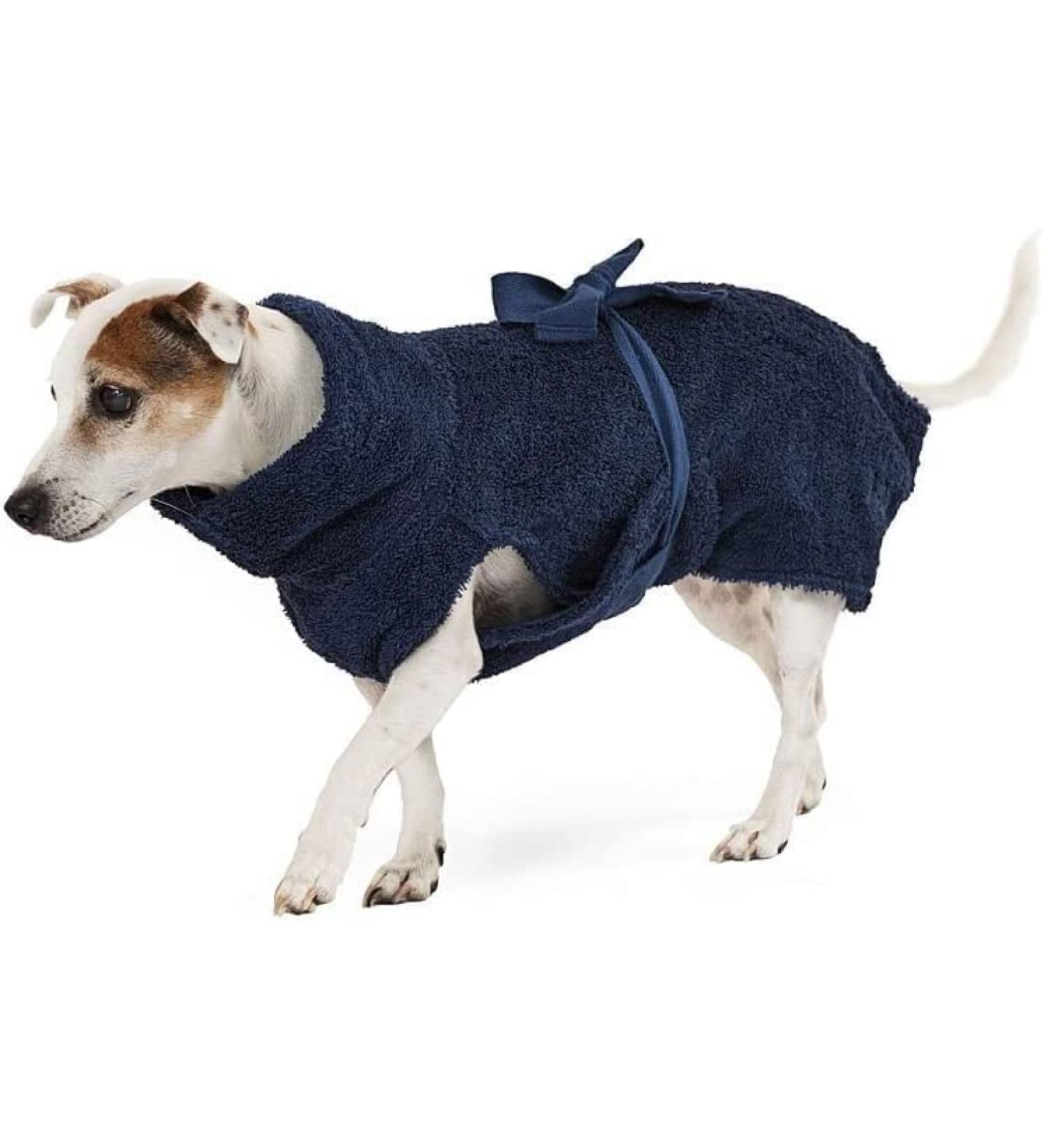 Lills Dog Bumper | 100% Organic Cotton | Night Blue (3XS: 35 cm Back Length) | Eco-Friendly Pet Accessory - Buy Online on GoSupps.com
