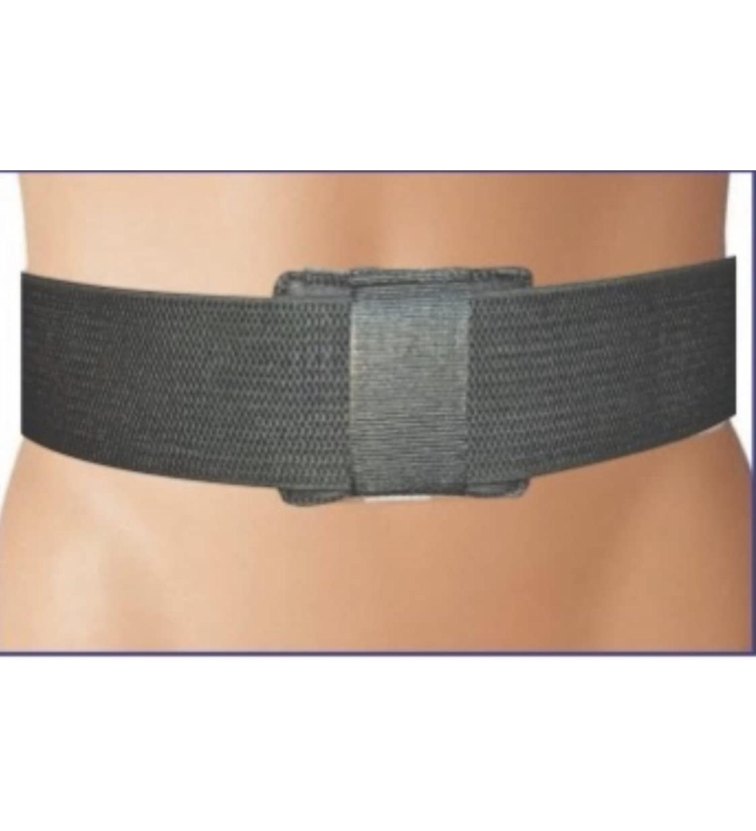 LJC Umbilical Hernia Support Belt with Removable Pad - XL 39-43 inches, Black - UK - Buy Online on GoSupps.com