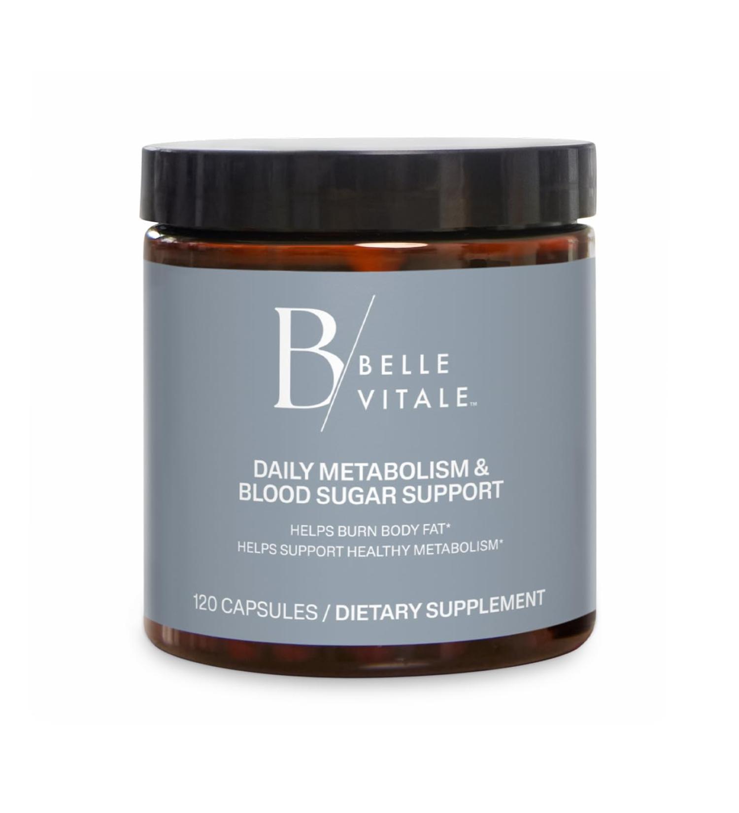 BODi Belle Vitale Daily Metabolism Support Helps Support Healthy Weight & Fat Metabolism with Sinetrol Chromax & Reducose 120 Capsules - Buy Online on GoSupps.com