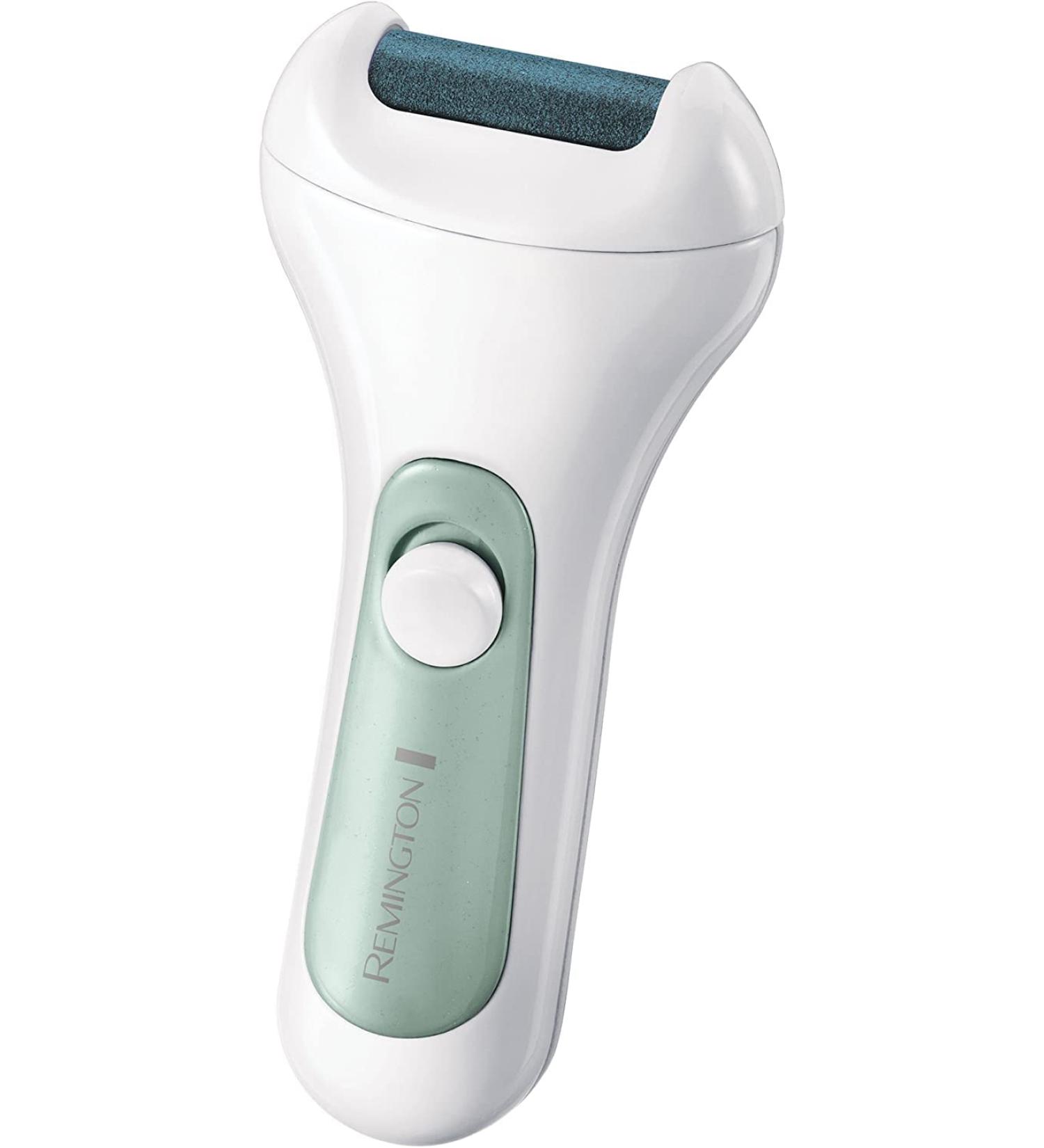 Buy Remington Callus Remover Perfect Pedi REVEAL CR4000 - Rotating with 2 Rollers | White/Mint Green | Smooth Feet Solution - Buy Online on GoSupps.com