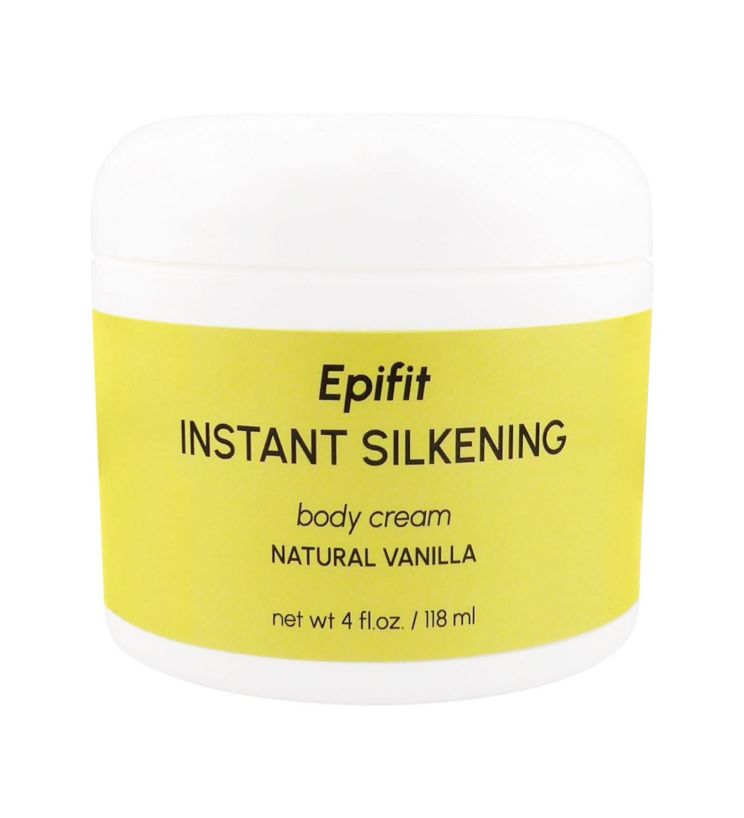 Buy Instant Silkening Body Cream with Natural Vanilla - 4 oz | Luxurious Hydration for Soft Skin - Buy Online on GoSupps.com