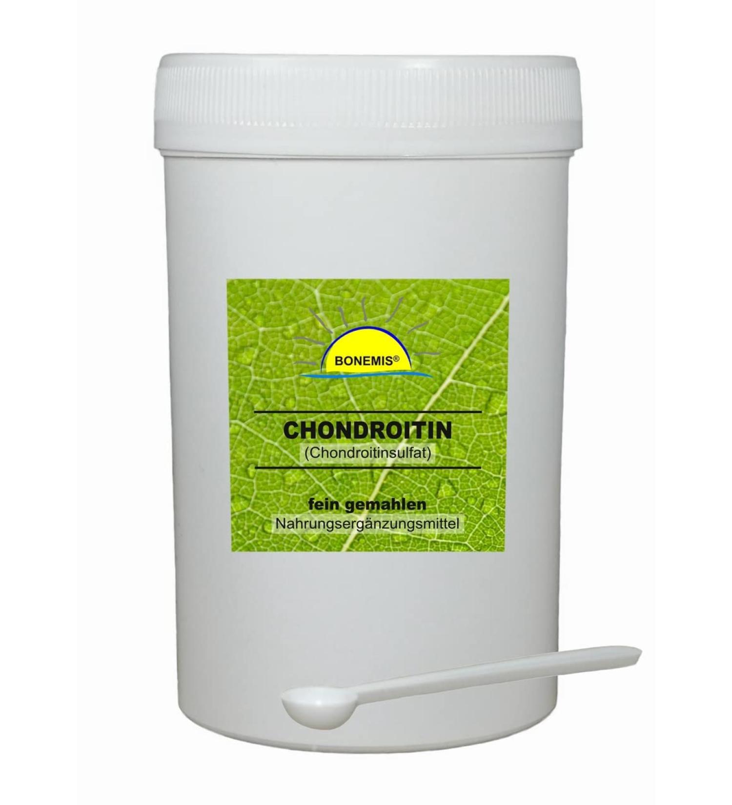 Chondroitin (chondroitin sulfate from beef) premium quality from the USA no additives 100 g in a can Bonemis