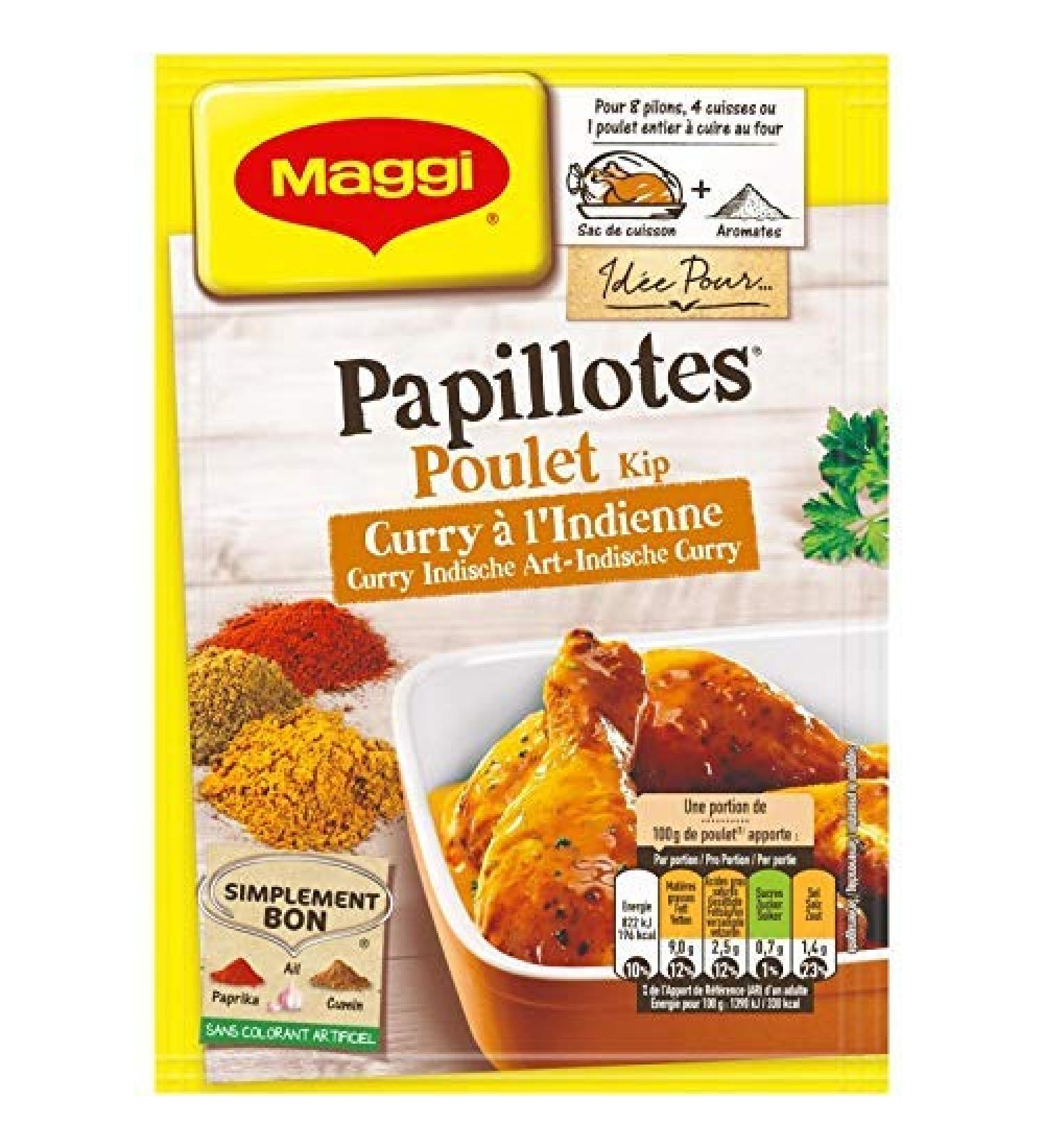 NESTLE MAGGI - Papillote Chicken Curry 30G - Pack of 3 - best offer