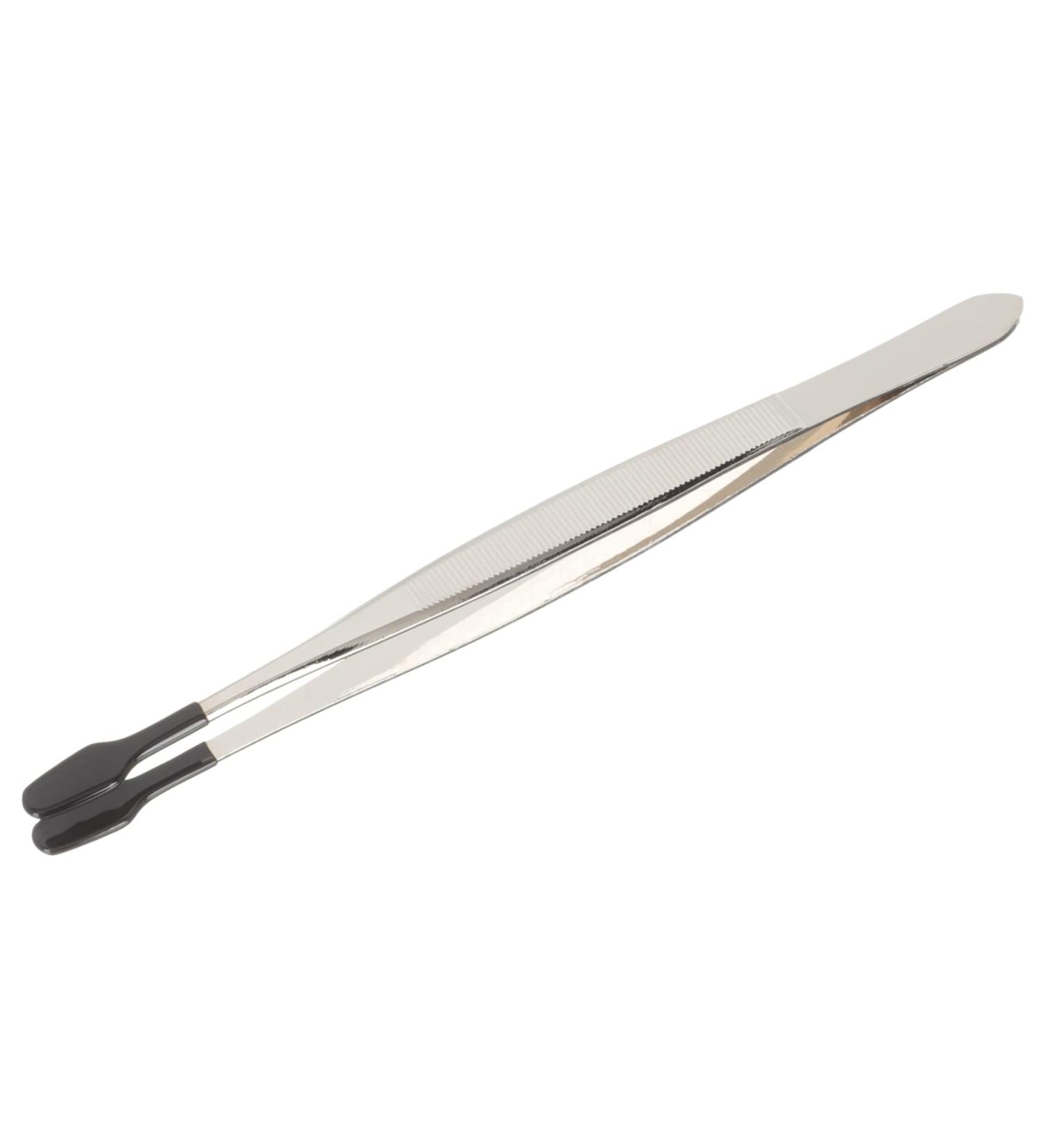 Doitool Flat Tweezers - Rubber Soldering Tweezette for Hair & Precision Grooming | International Shipping Available - Buy Online on GoSupps.com