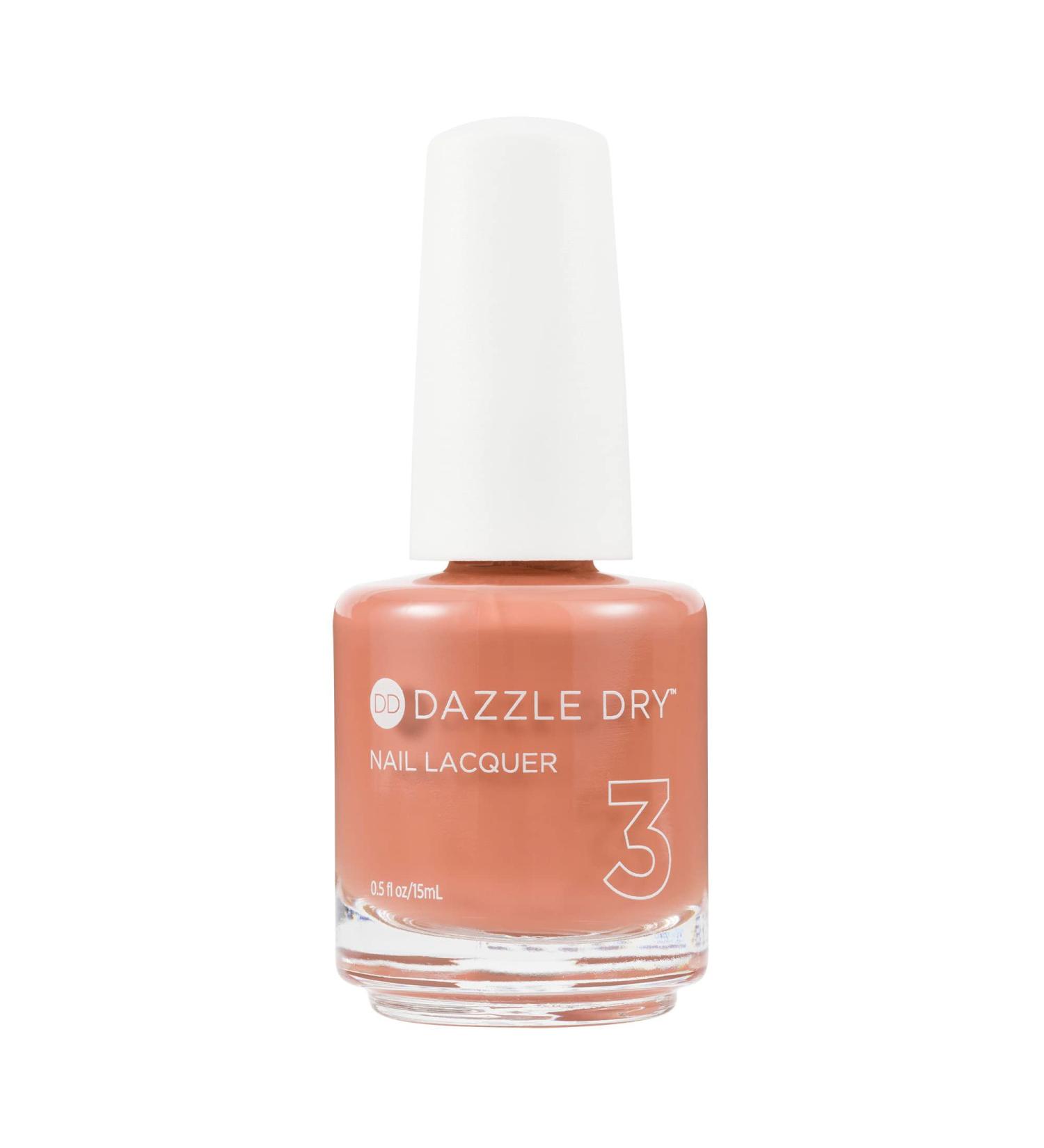 Dazzle Dry Nail Lacquer - Dream Come True Terracotta Mauve Cream (0.5 fl oz) - Buy Online on GoSupps.com