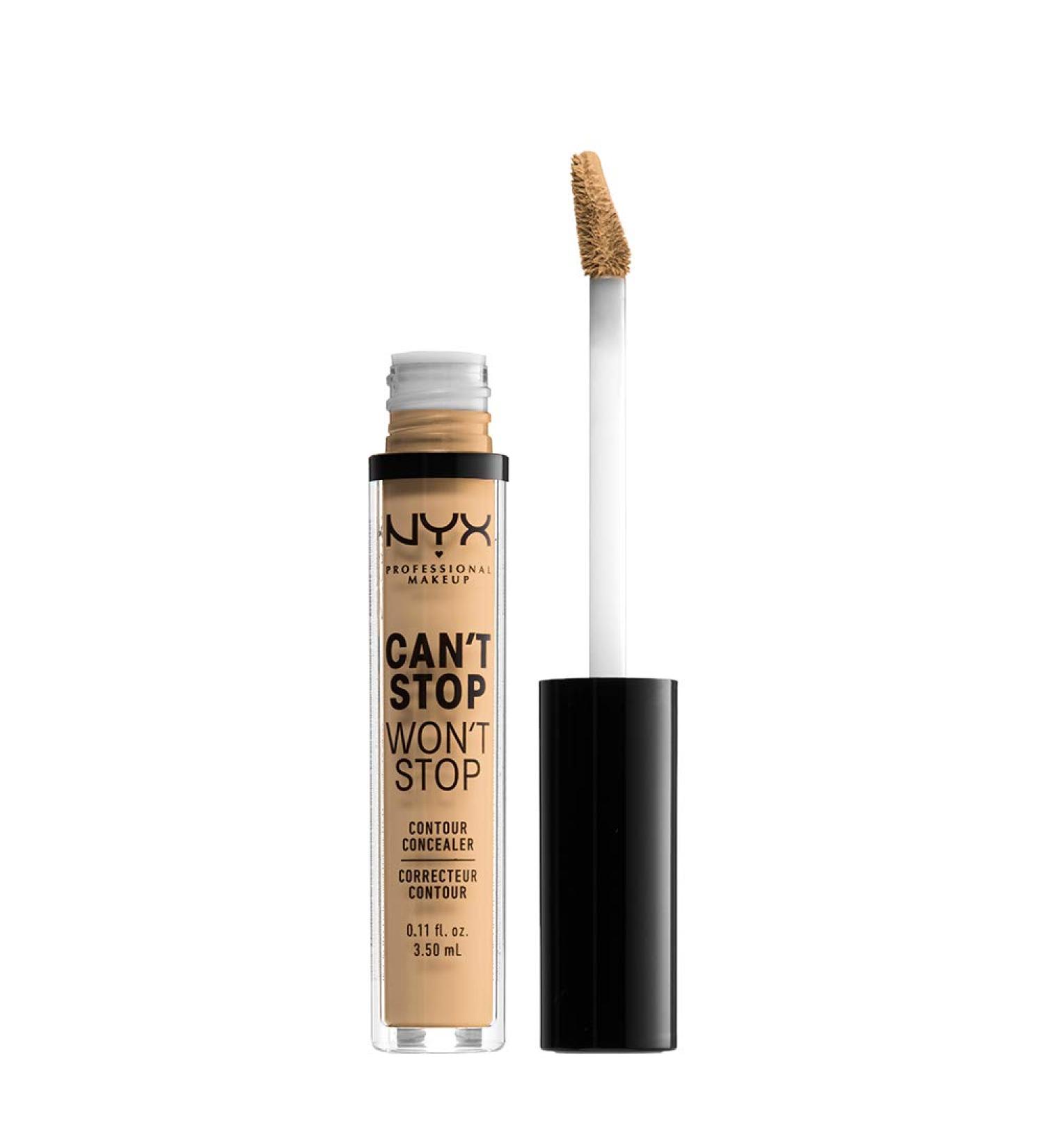 NYX Can't Stop Won't Stop Full Coverage Concealer - True Beige 0.025 kg - Buy Online on GoSupps.com