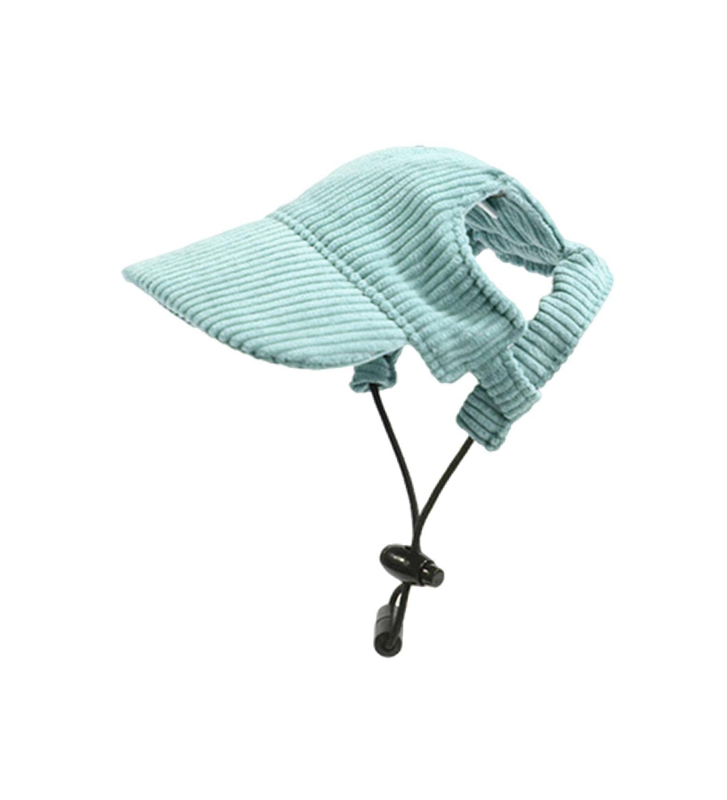 Buy Predolo Pet Sports Hat - Stylish Dog Solar Hat for Small Dogs Sun Protection Baseball Cap with Ear Holes - Green XS - Buy Online on GoSupps.com