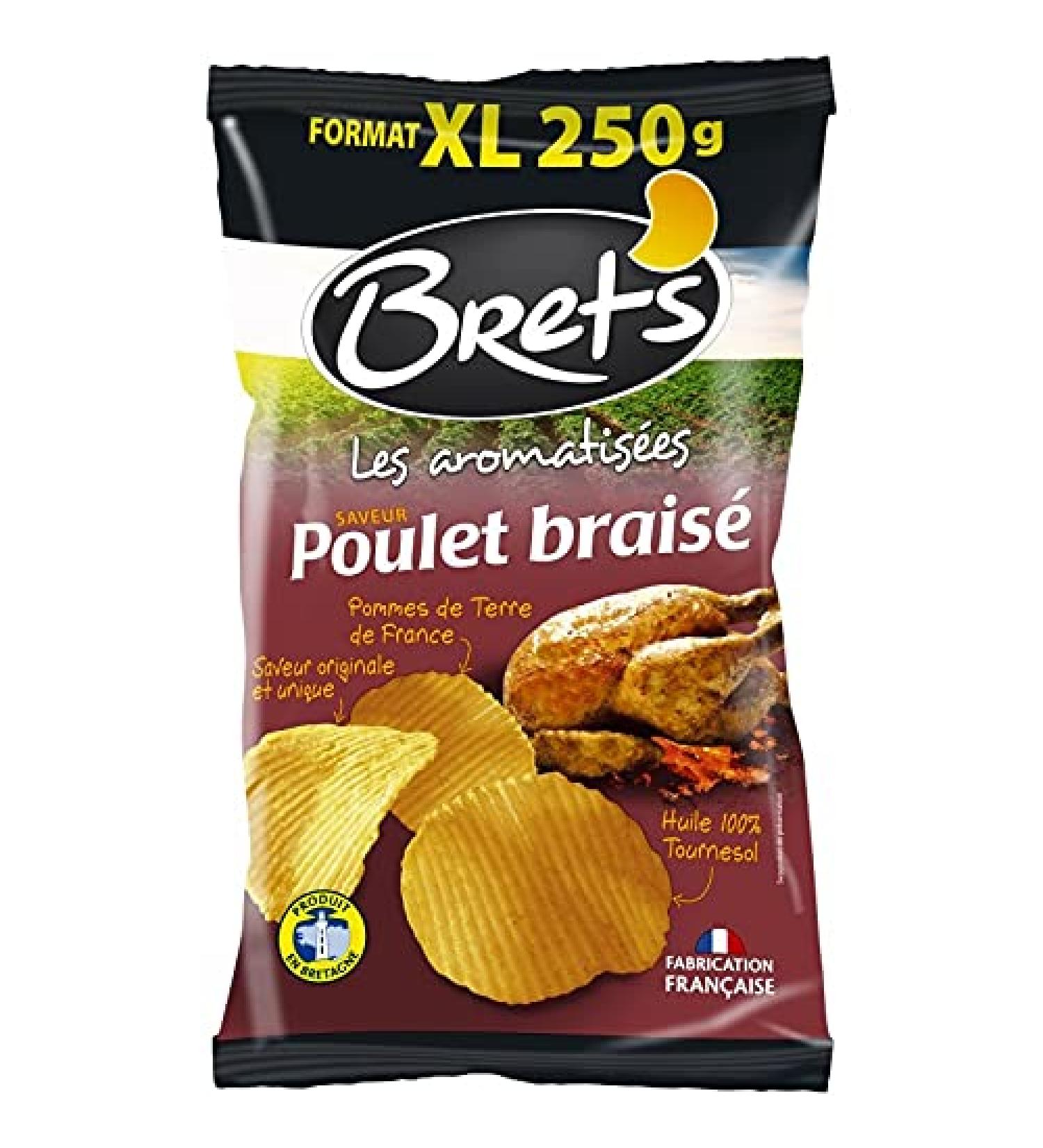 BRET'S - Braised Chicken Flavor 250G - Pack of 4 - Special Offer - Buy Online on GoSupps.com