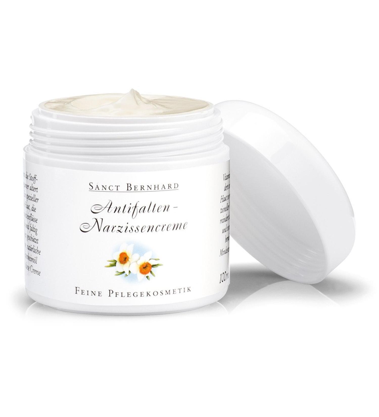 Sanct Bernhard anti-wrinkle narcissus cream with wheat germ oil vitamin C and E 100 ml