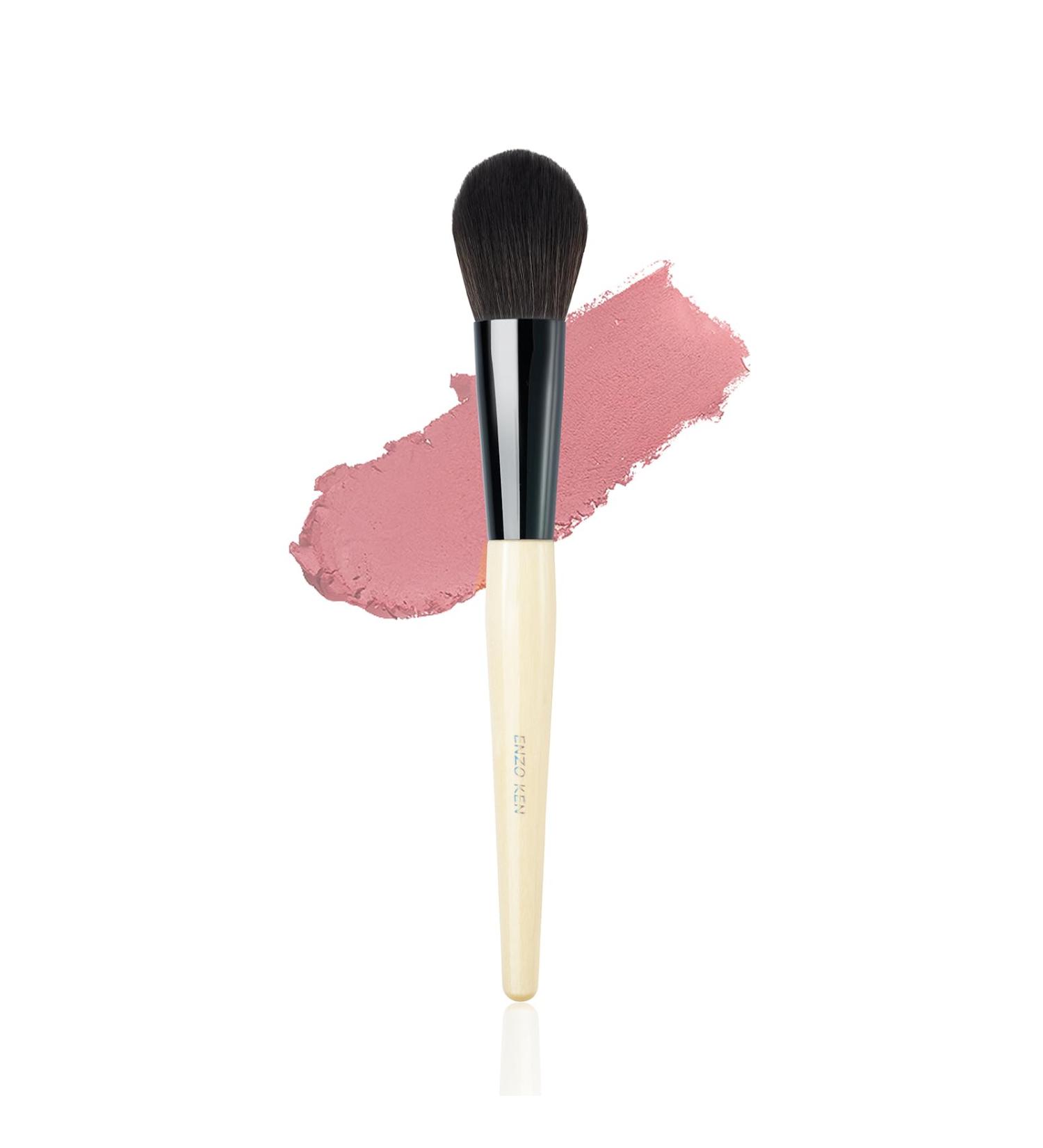 Natural Blush Brush 804B | Fluffy Goat Hair Makeup Brush for Cheeks & Nose Contour - Shop Quality Blush Brushes Online - Buy Online on GoSupps.com
