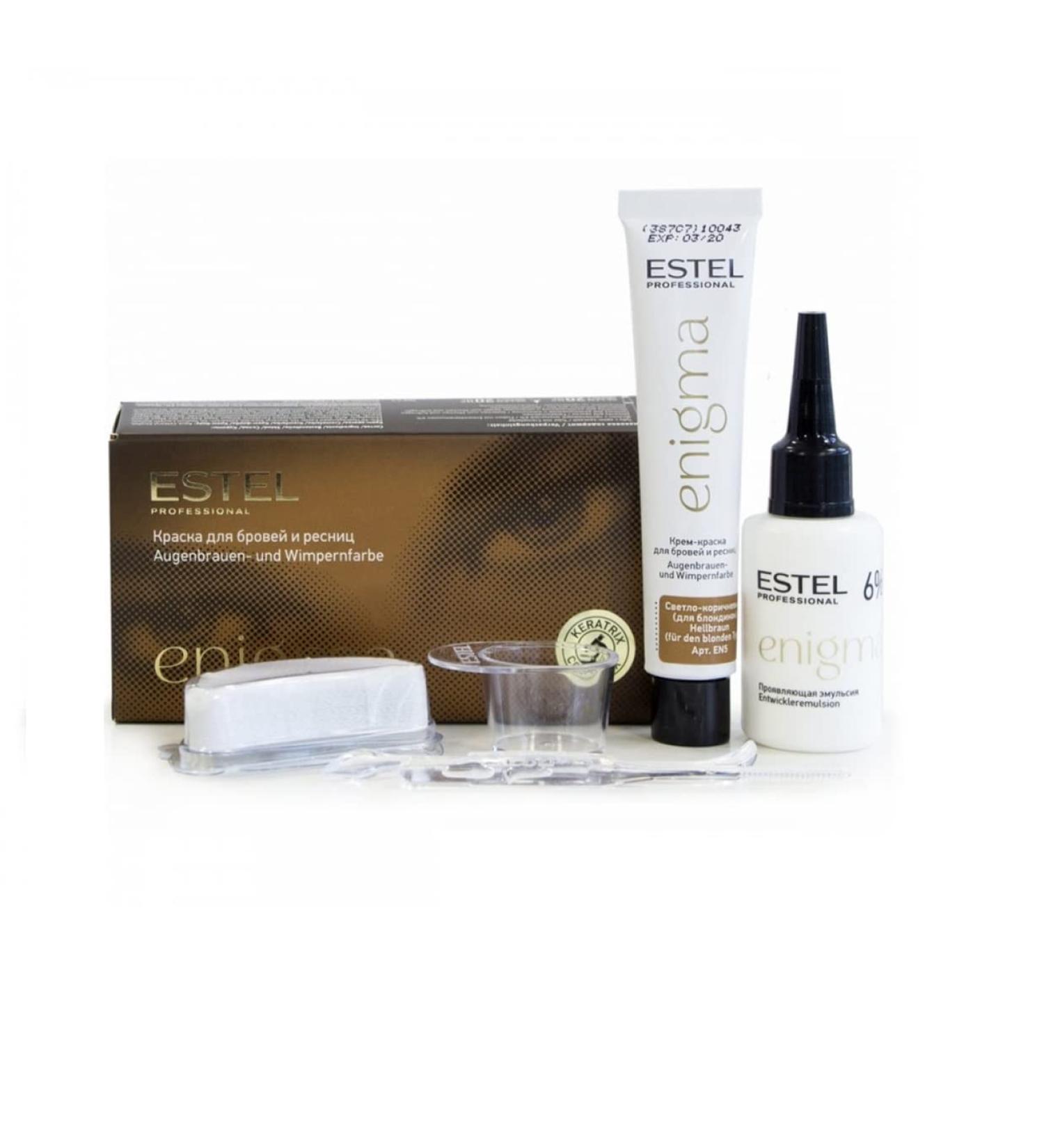 Light Brown Eyelash & Eyebrow Color Paint for Blondes Long-Lasting & International Shipping Available - Buy Online on GoSupps.com