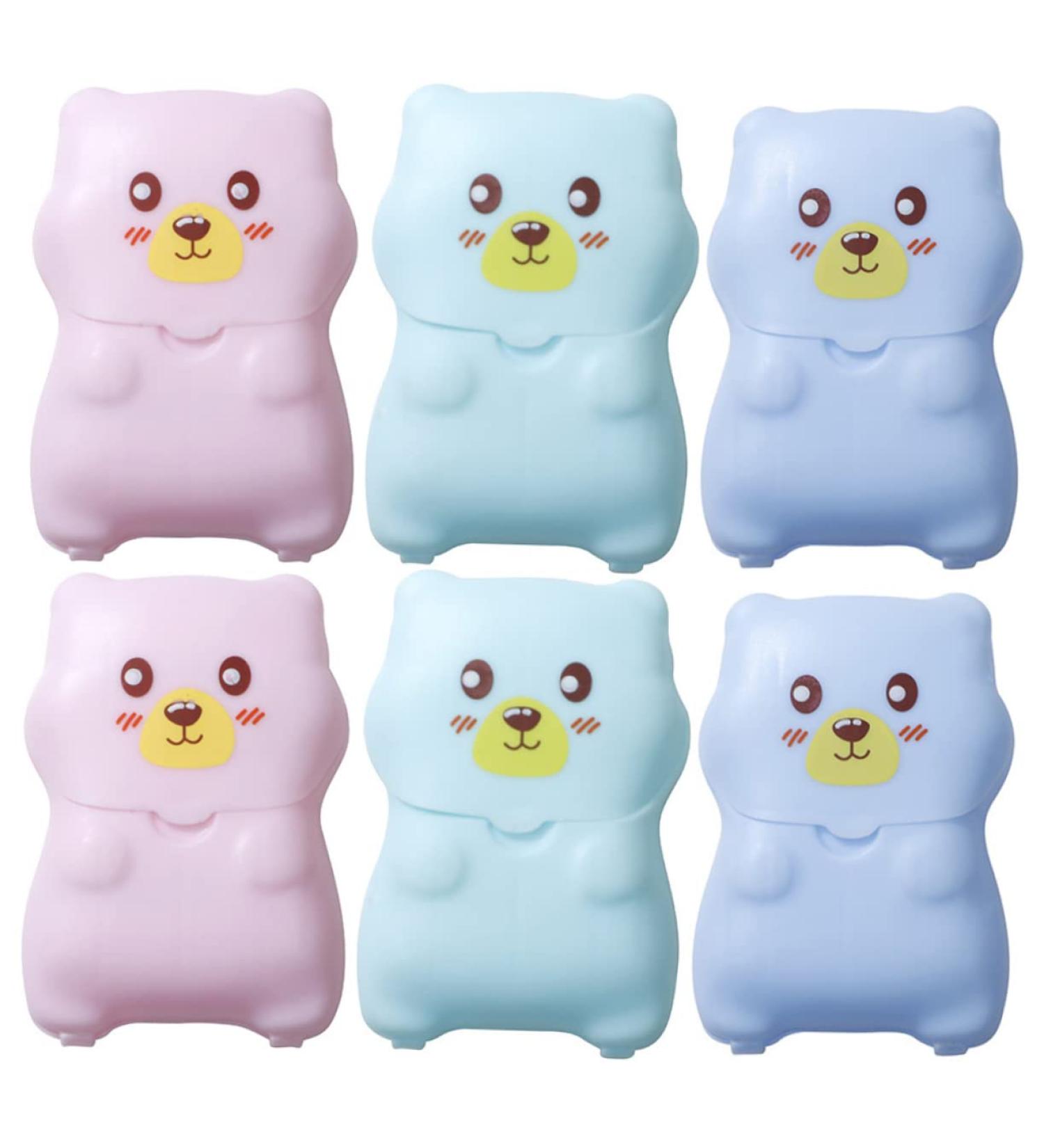 Angoily Small Soap Slice 6 Sets Travel Soap Flakes Confetti Pp Clean Hand-washing Soap Slices - Buy Online on GoSupps.com