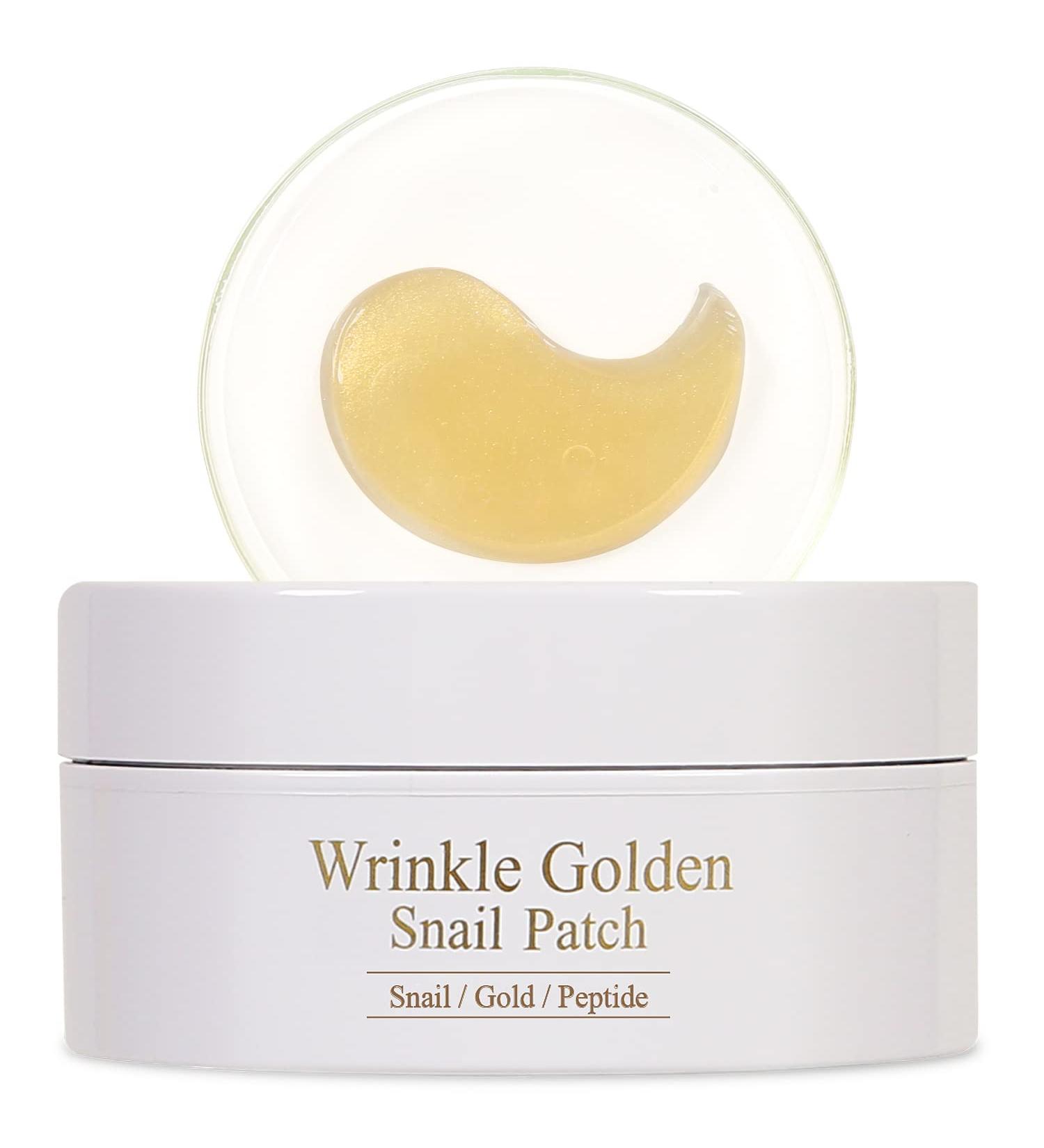 The Skin House Wrinkle Golden Snail Patch (90g/60pcs) - Anti-Aging Moisturizing Patches for Ripe Skin Combat Wrinkles - Buy Online on GoSupps.com