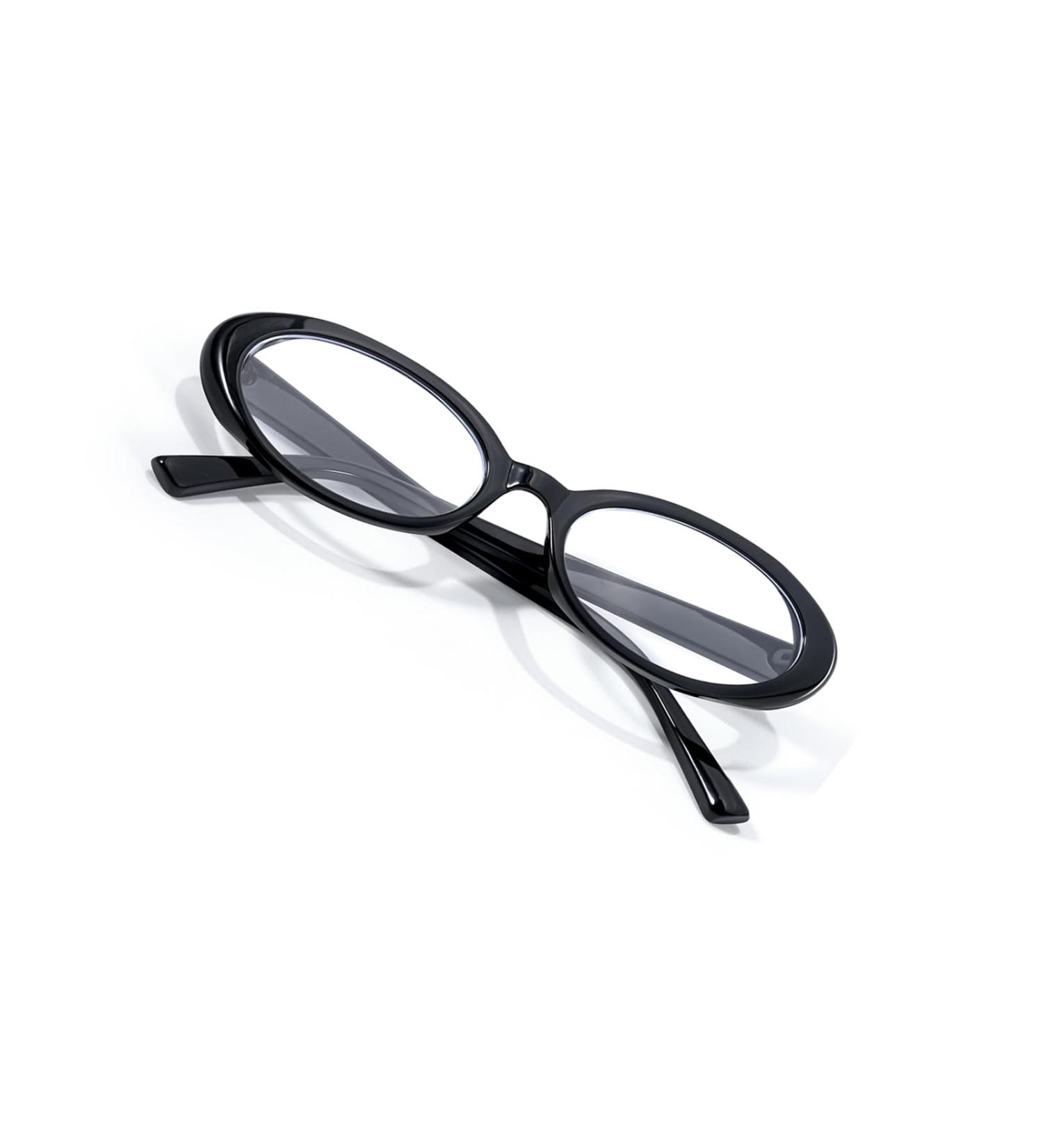 Shop Oval Blue Light Blocking Glasses for Women & Men | Stylish 90s Non-Prescription Computer Glasses IF8094-3 - Buy Online on GoSupps.com