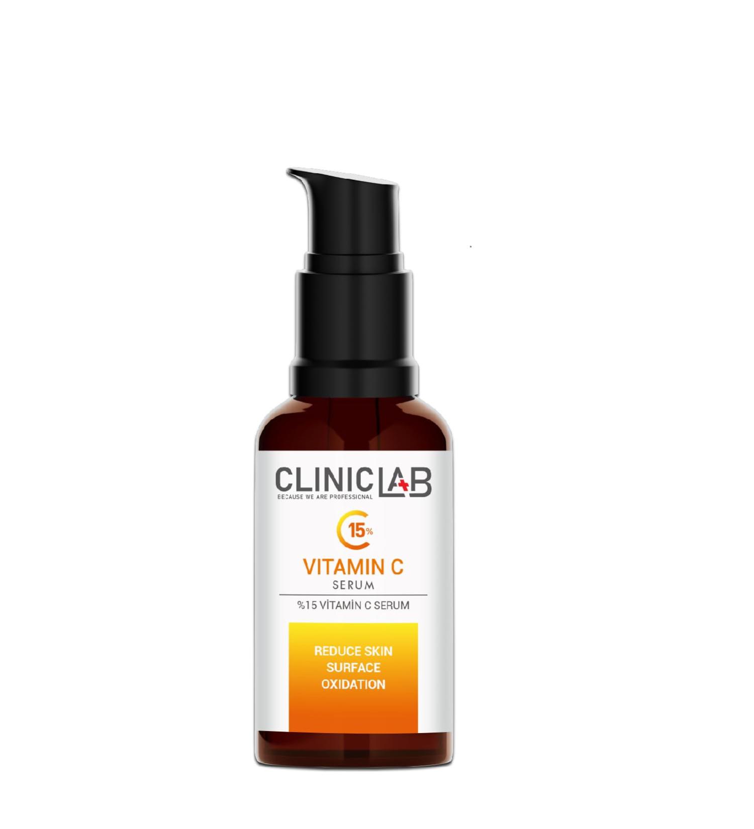 15% Vitamin C Glow Serum - Skin Brightening Dark Spot Face Serum for Women | 1.01fl oz - Shop Now - Buy Online on GoSupps.com