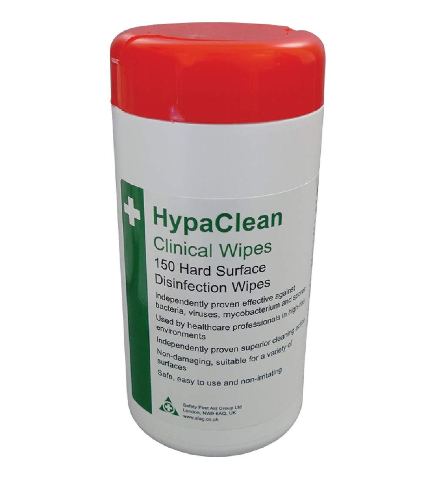 HypaClean Disinfectant Wipes - 70 percent Alcohol (Tub of 150) Clinical (150)