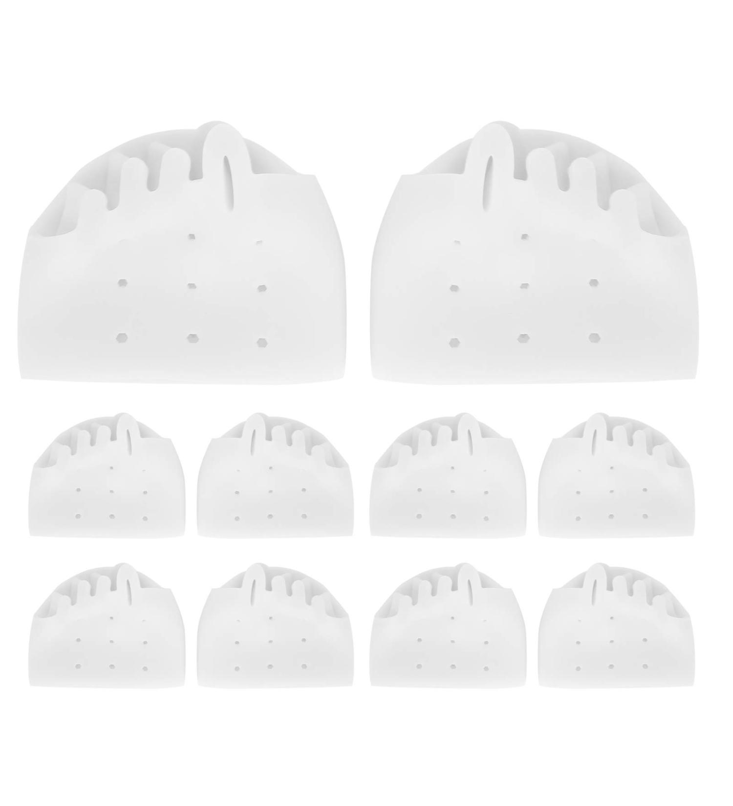 Bunion Corrector & Toe Separators - Hallux Valgus Support Splint in White - Buy Online on GoSupps.com