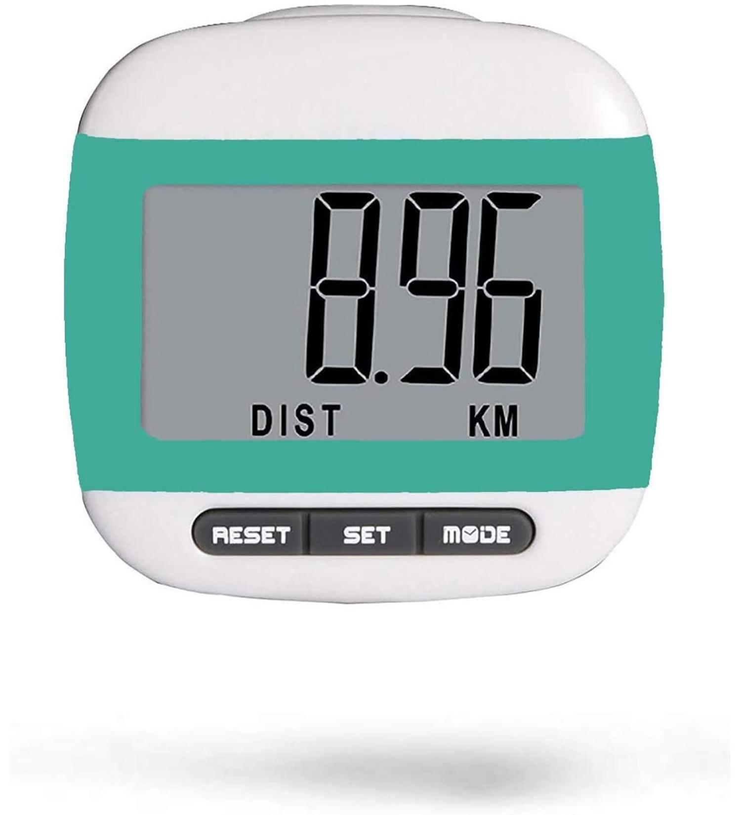 LEBEXY Pedometer Clip - Simple Fitness Tracker for Steps Distance & Calories | International Shipping Available - Buy Online on GoSupps.com