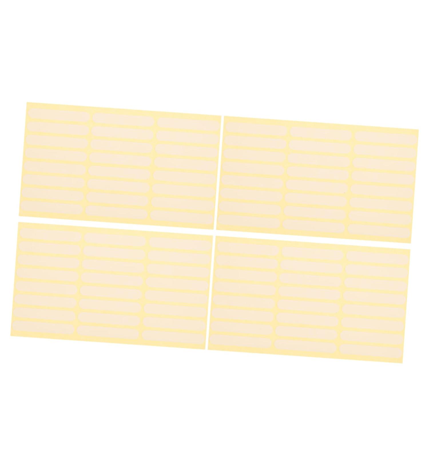 Healeved 4 Sheets Shear- Double-sided Adhesive Tape Tapes for Nail Transparent Tape Nail Displaying Tape Nail Display Stands Tape for Nails Carpet Tape Red Double Sided Nail Supplies - Buy Online on GoSupps.com