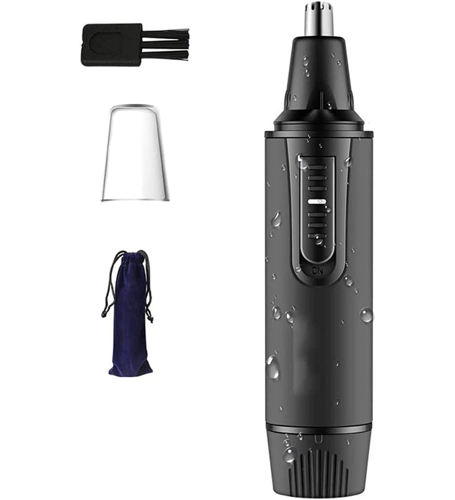 Buy Electronic Nose Ear Hair Trimmer - Painless Water-Resistant Battery-Operated for Men & Women | International Shipping - Buy Online on GoSupps.com